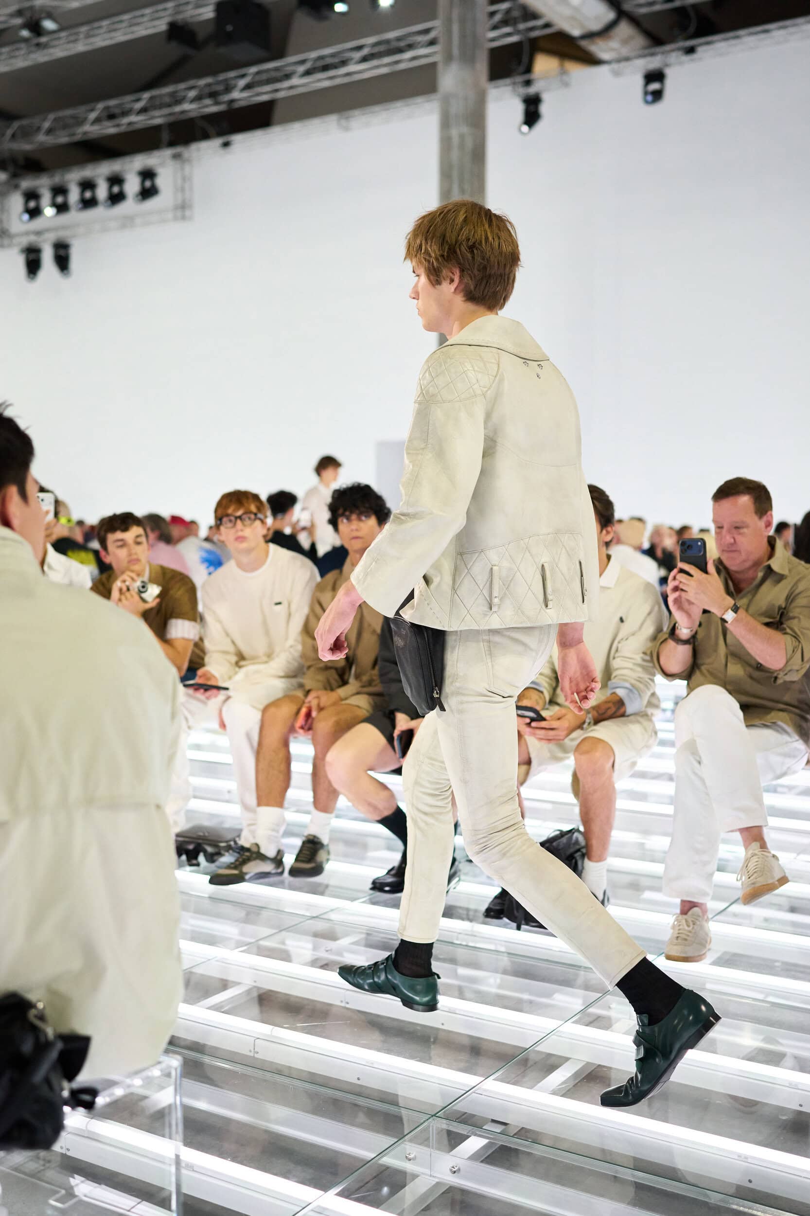 Prada Spring 2027 Men's Fashion Show Atmosphere