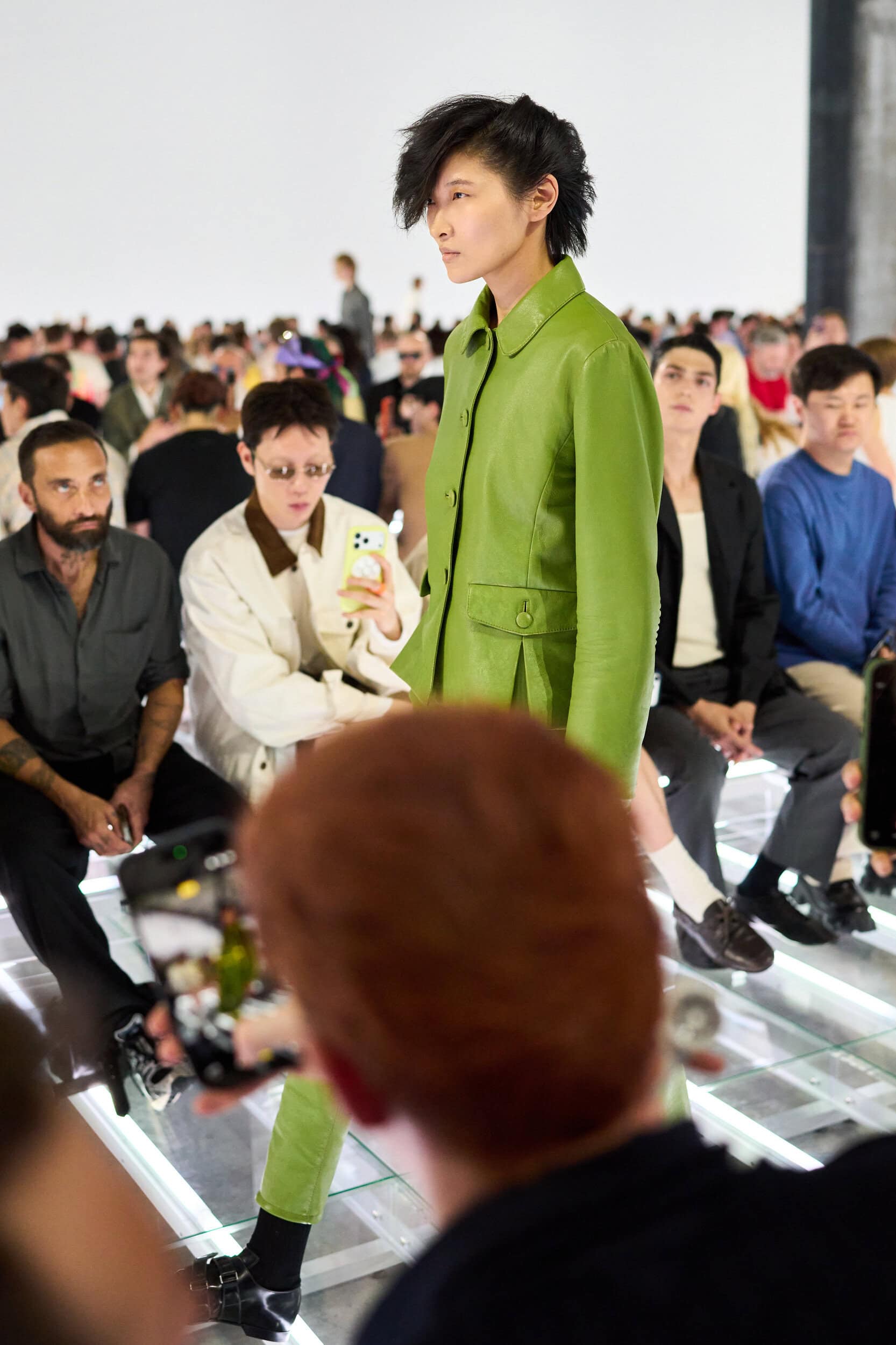 Prada Spring 2027 Men's Fashion Show Atmosphere