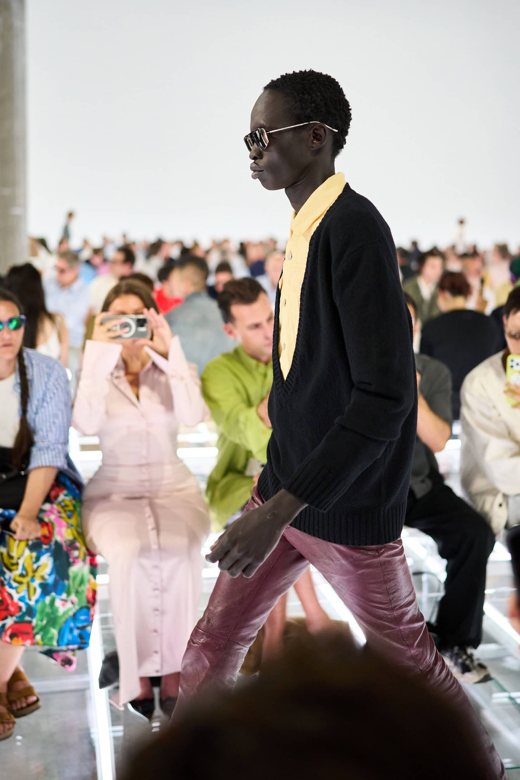 Prada Spring 2027 Men's Fashion Show Atmosphere