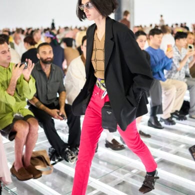 Prada Spring 2027 Men's Fashion Show Atmosphere
