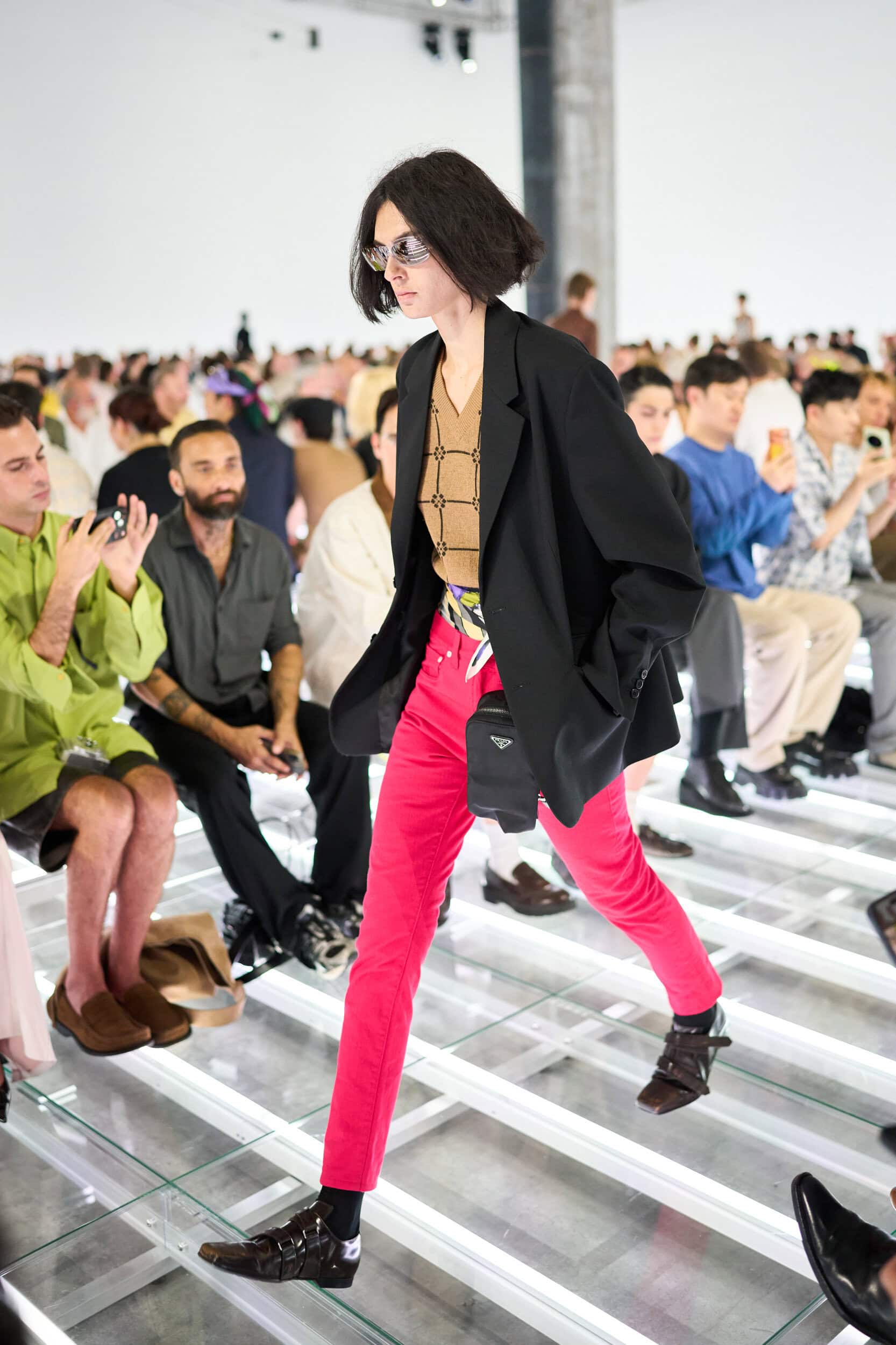 Prada Spring 2027 Men's Fashion Show Atmosphere