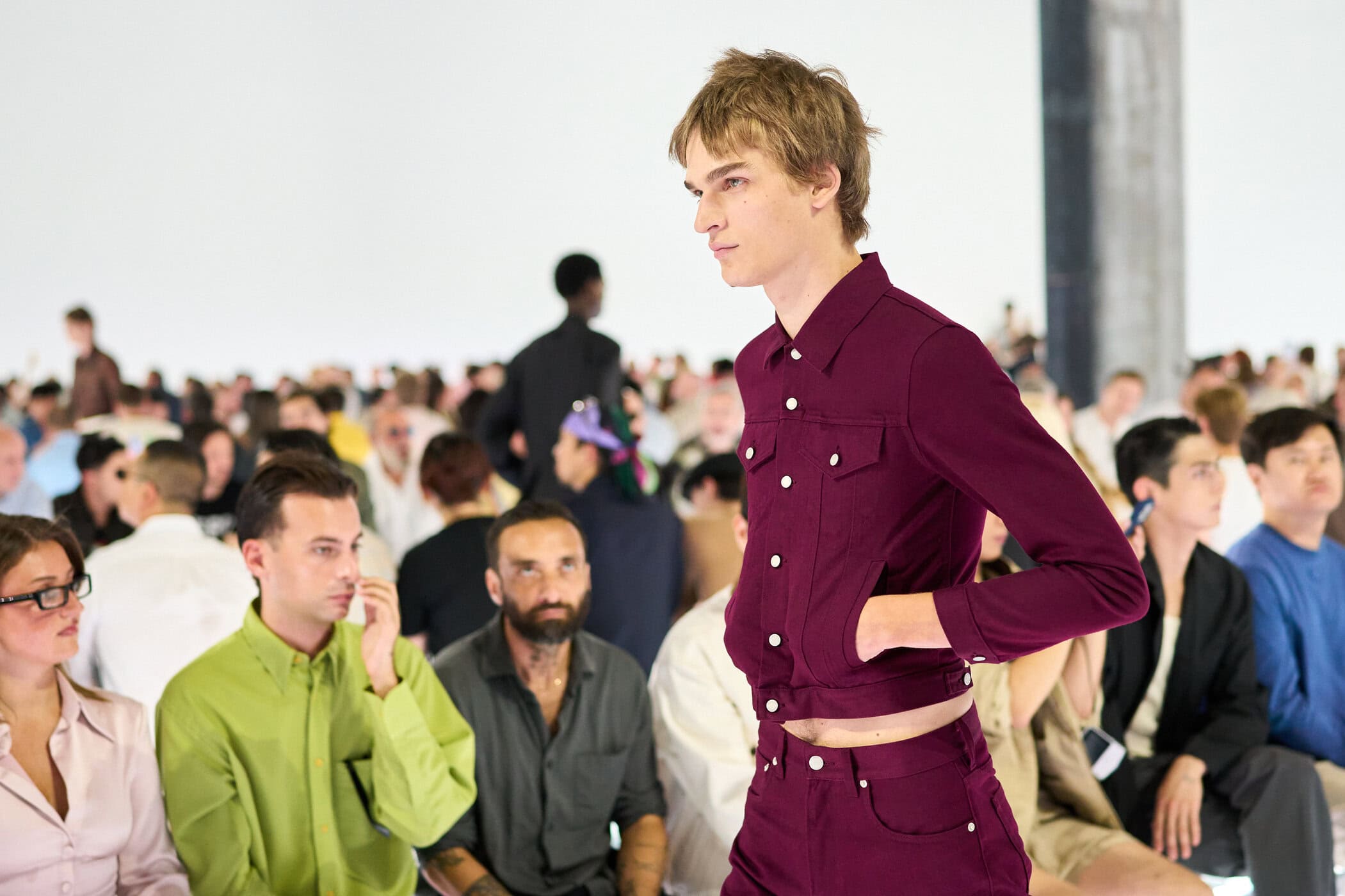 Prada Spring 2027 Men's Fashion Show Atmosphere