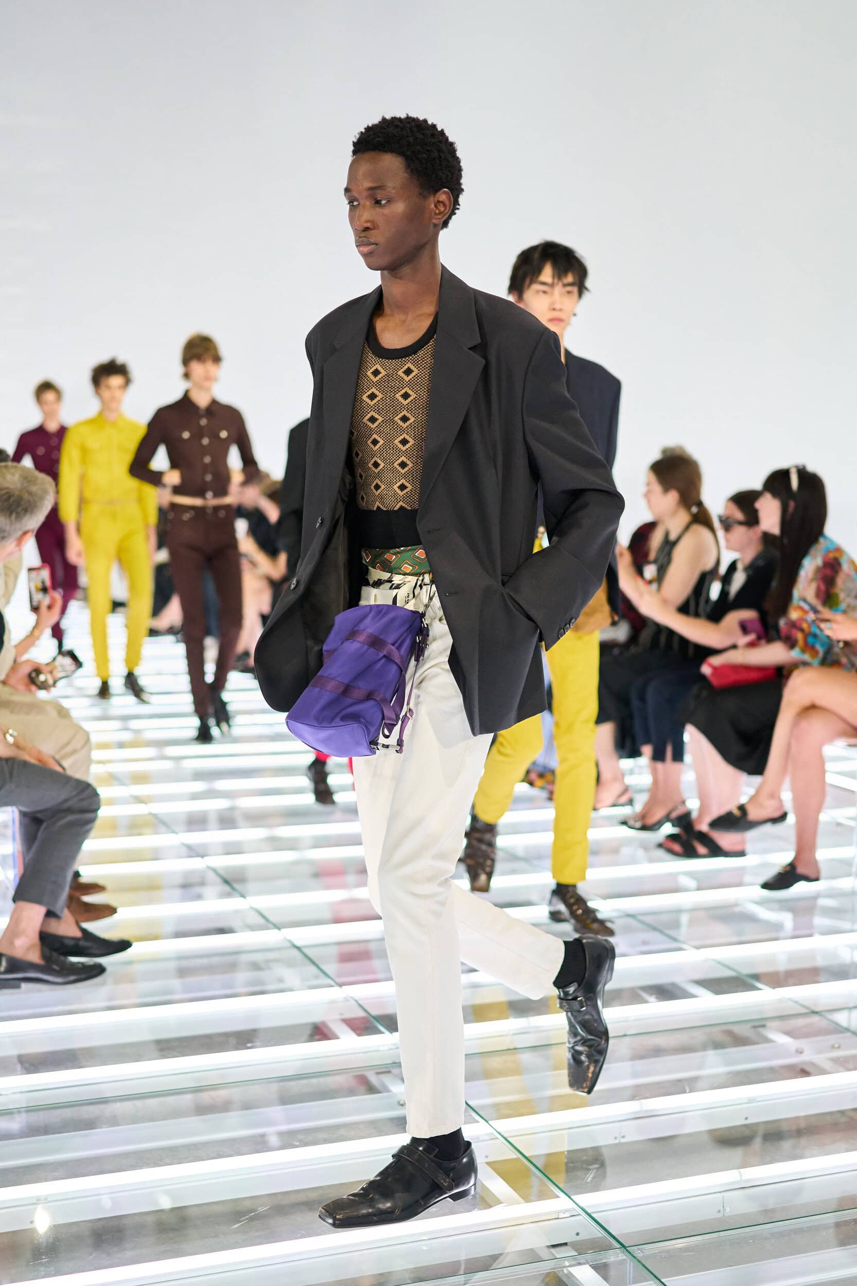 Prada Spring 2027 Men's Fashion Show Atmosphere