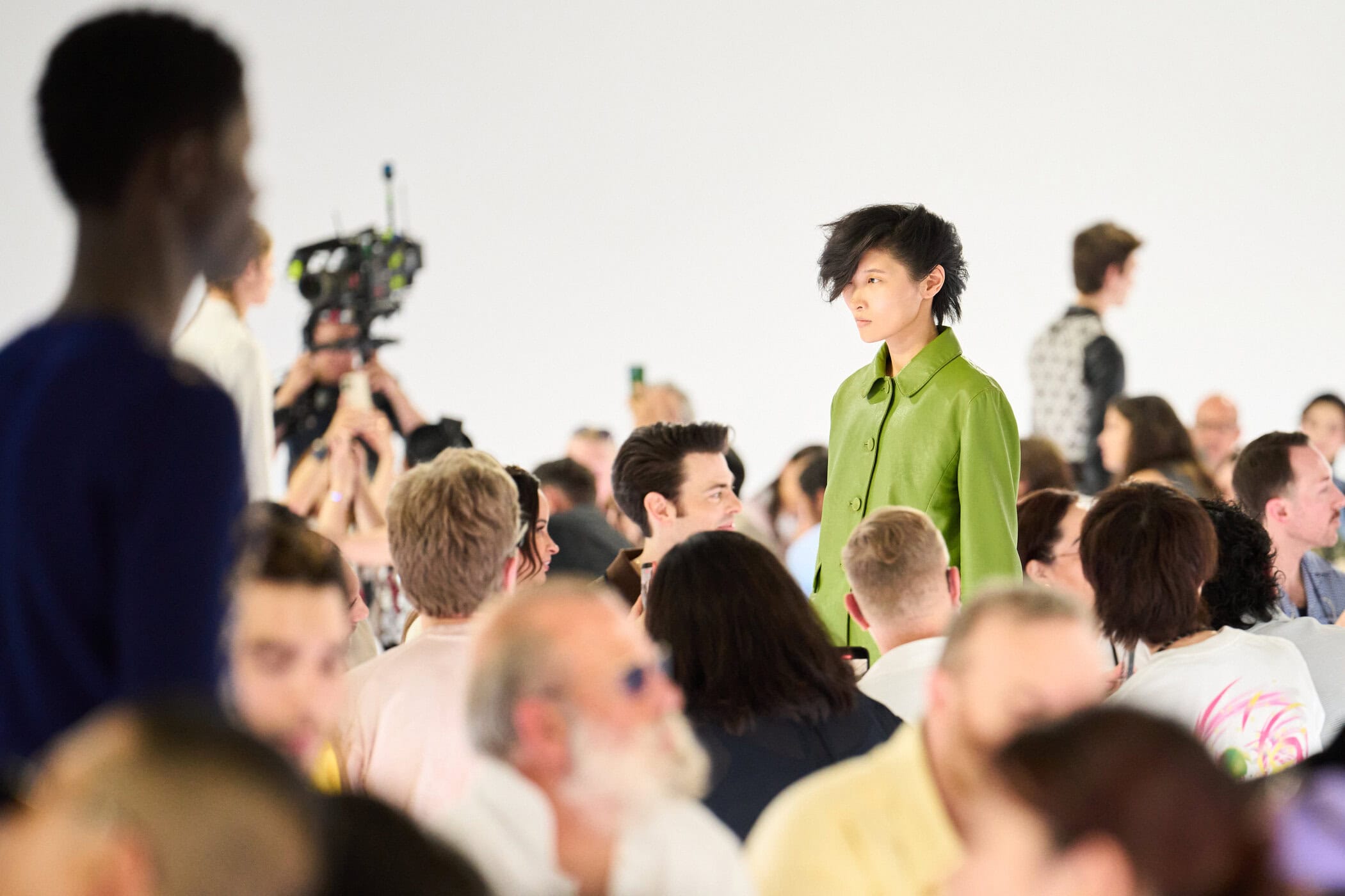Prada Spring 2027 Men's Fashion Show Atmosphere