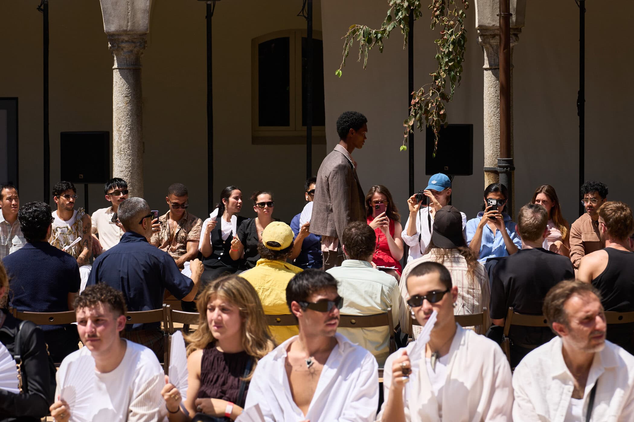 Qasimi Spring 2027 Men's Fashion Show Atmosphere