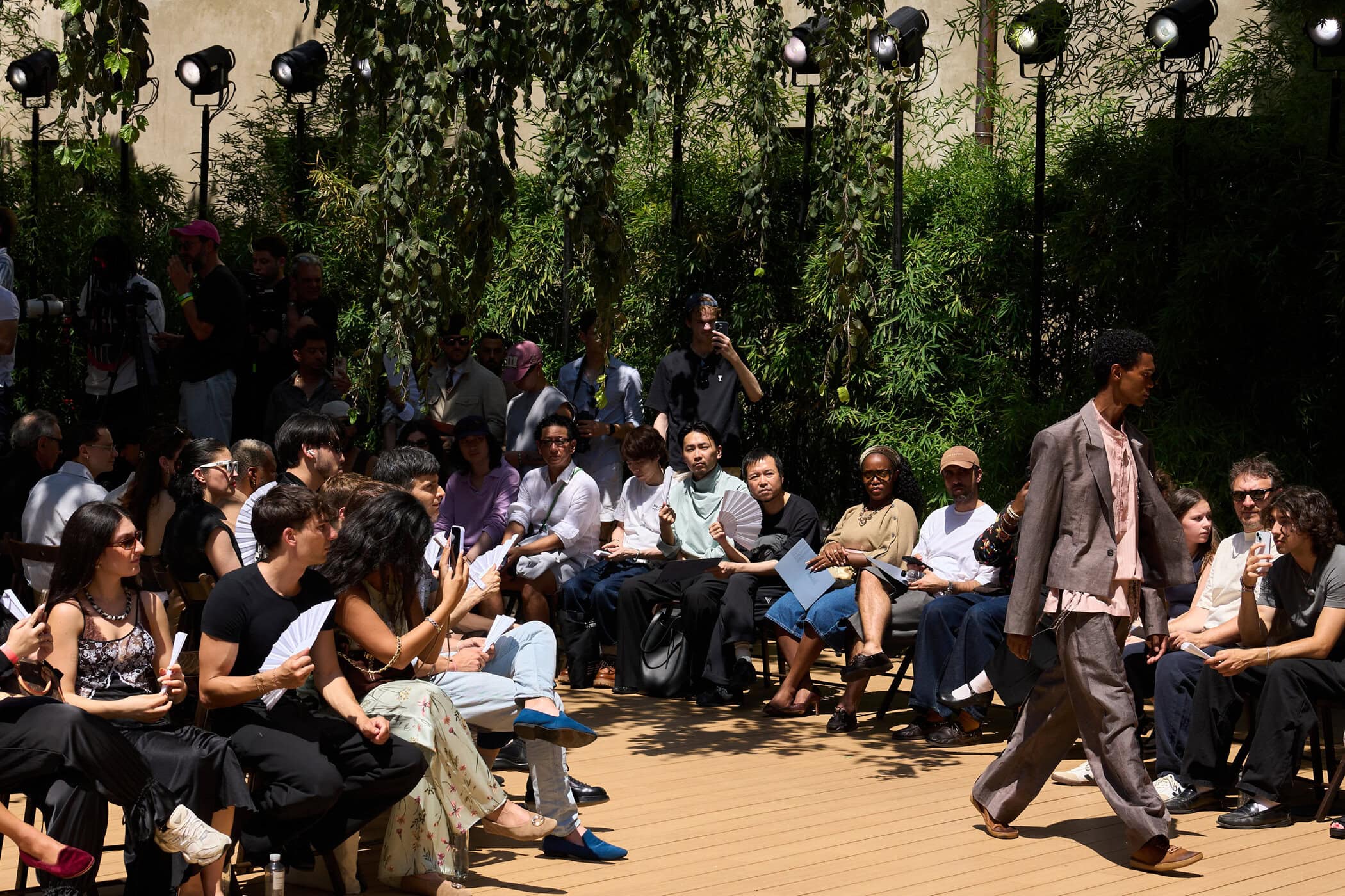 Qasimi Spring 2027 Men's Fashion Show Atmosphere