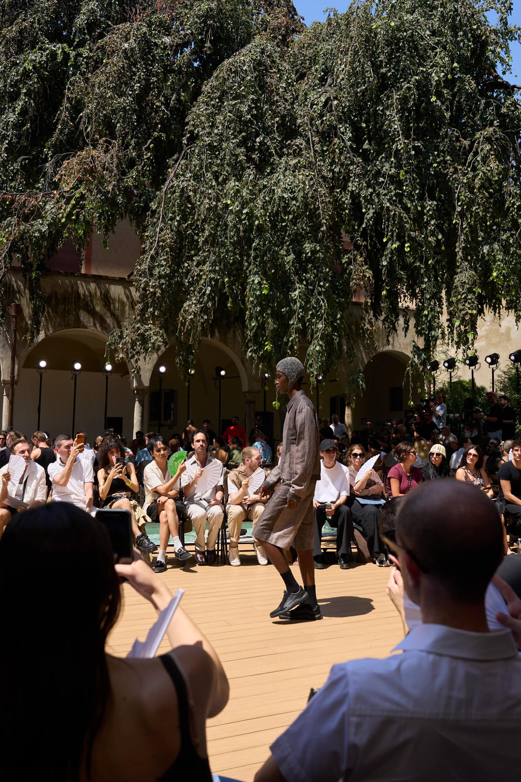 Qasimi Spring 2027 Men's Fashion Show Atmosphere