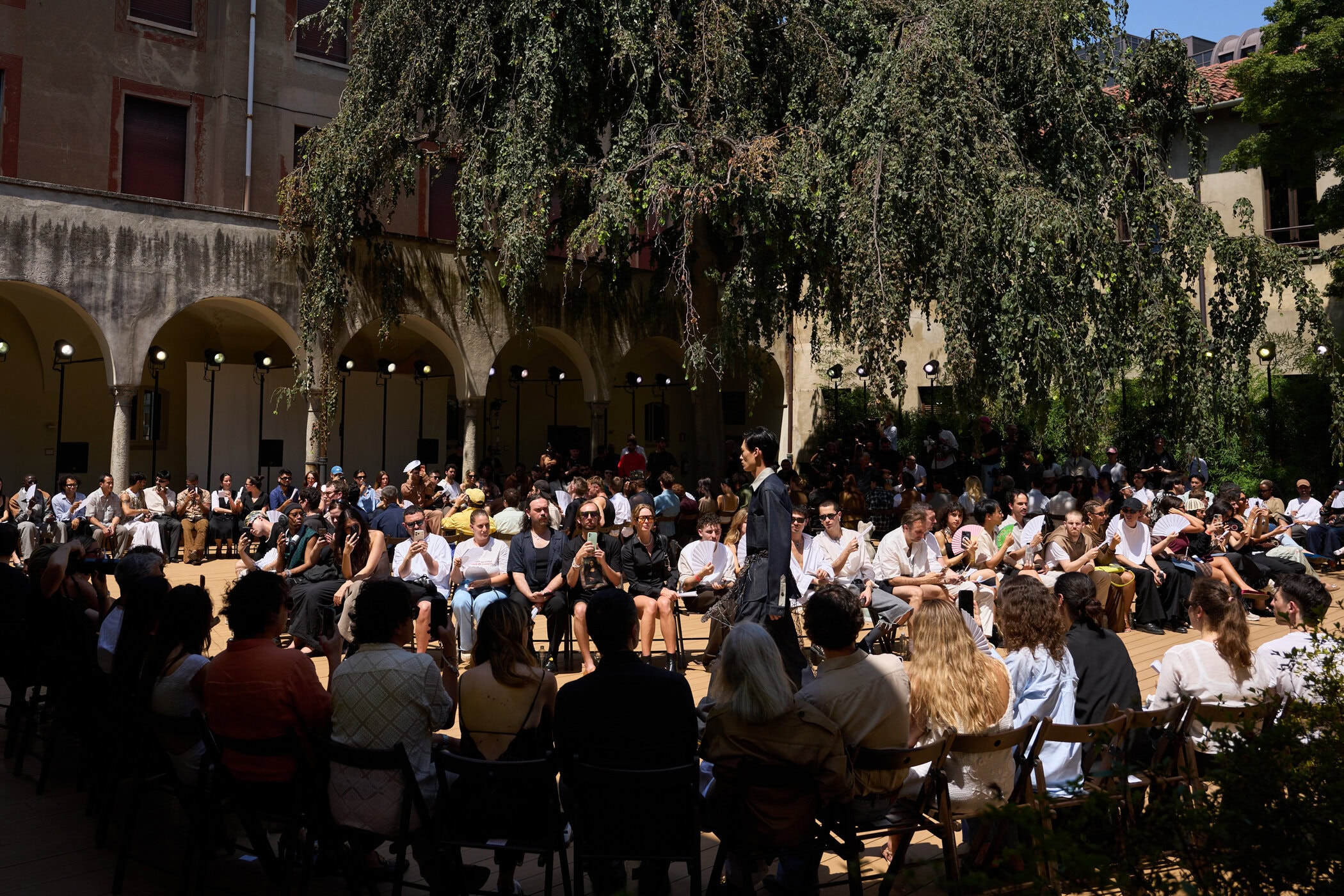 Qasimi Spring 2027 Men's Fashion Show Atmosphere