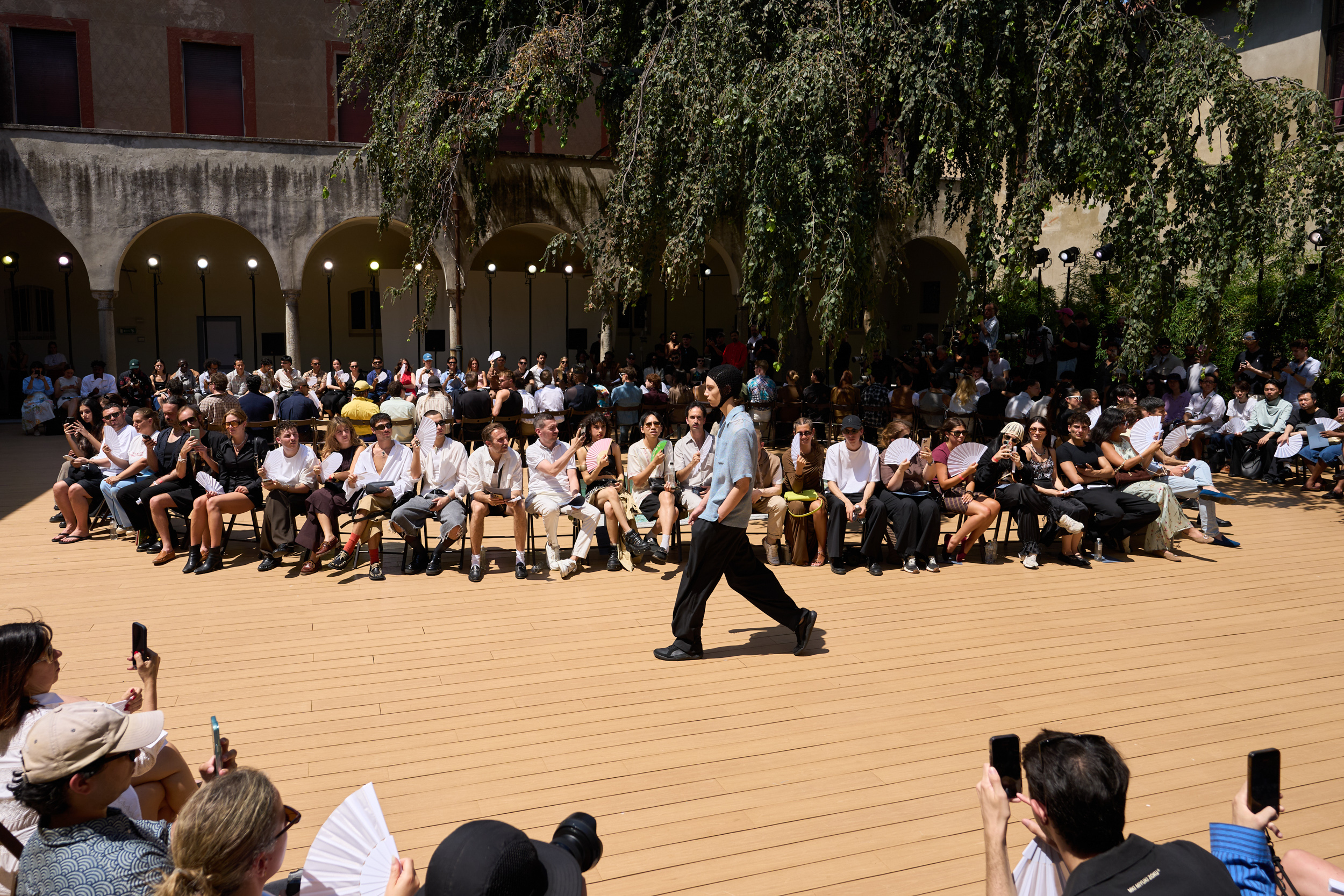 Qasimi Spring 2027 Men's Fashion Show Atmosphere