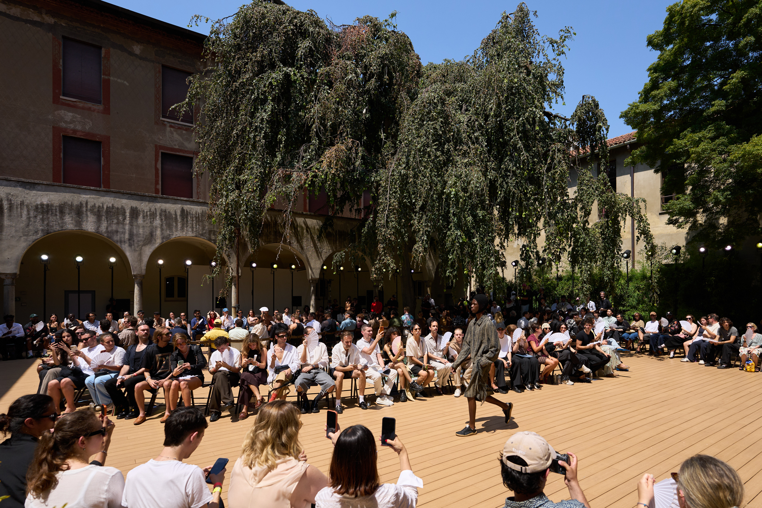 Qasimi Spring 2027 Men's Fashion Show Atmosphere