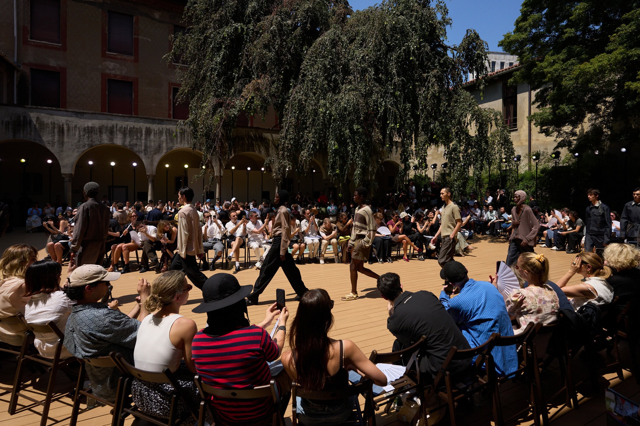 Qasimi Spring 2027 Men's Fashion Show Atmosphere