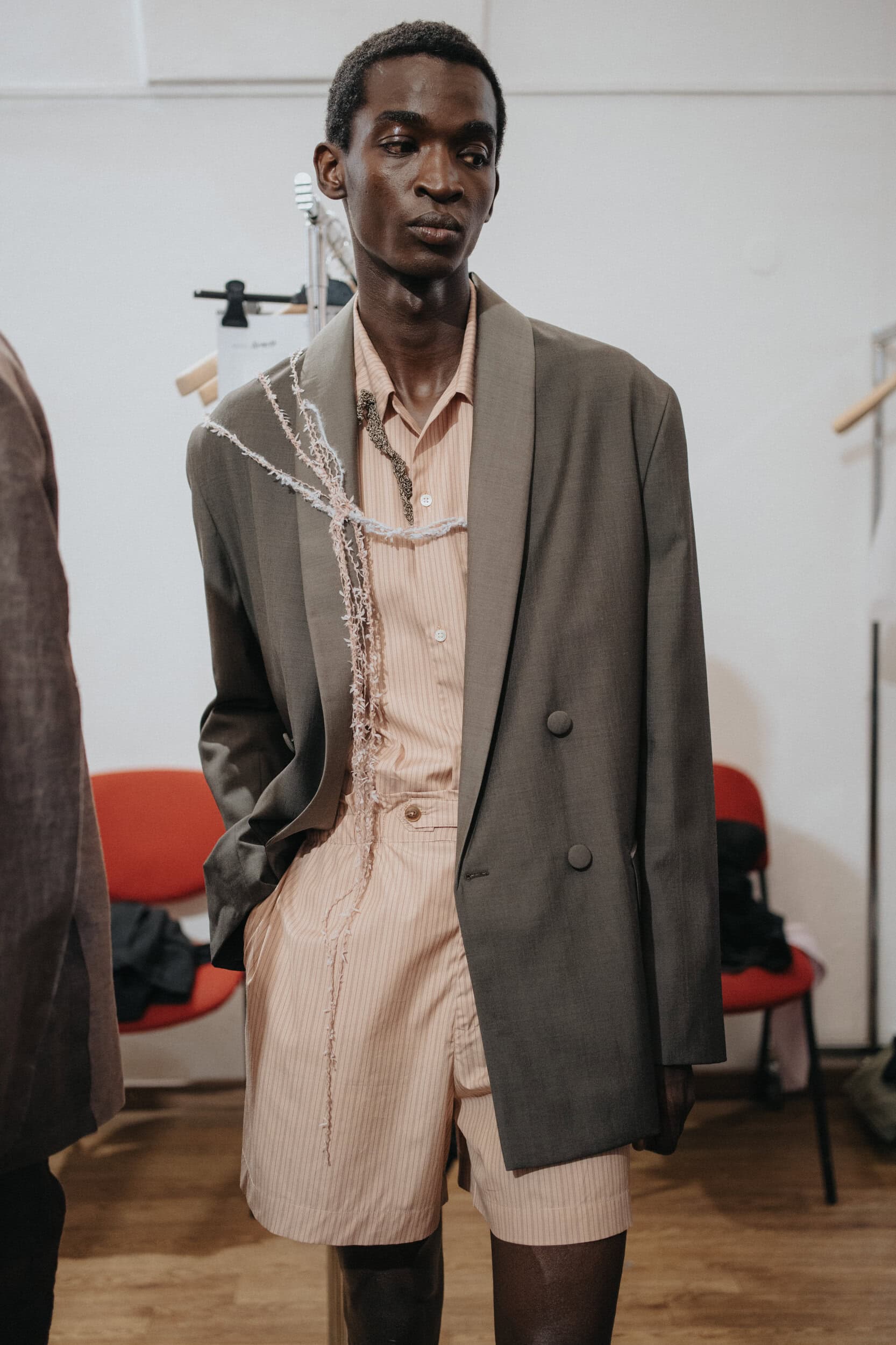 Qasimi Spring 2027 Men's Fashion Show Backstage