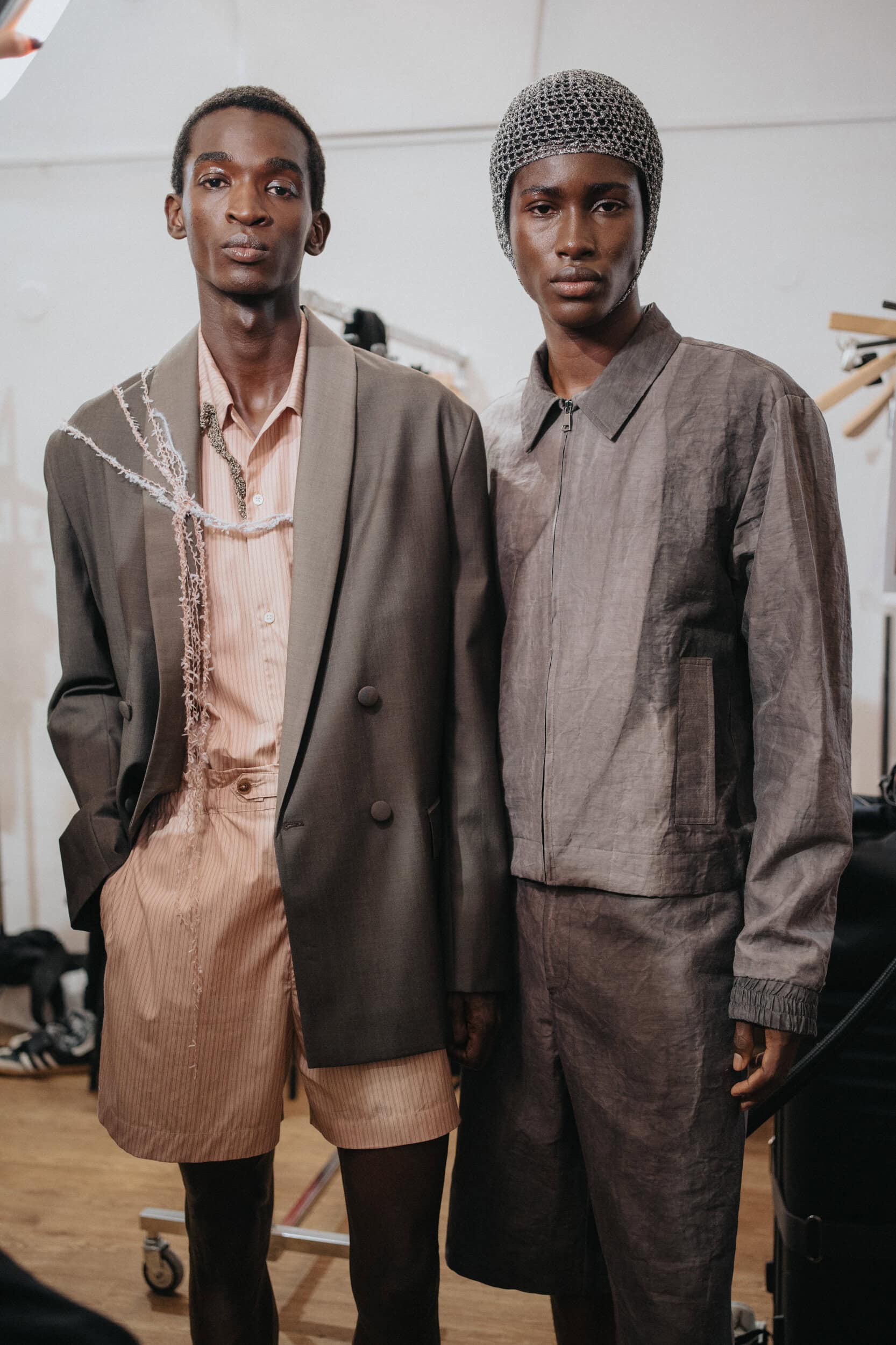 Qasimi Spring 2027 Men's Fashion Show Backstage