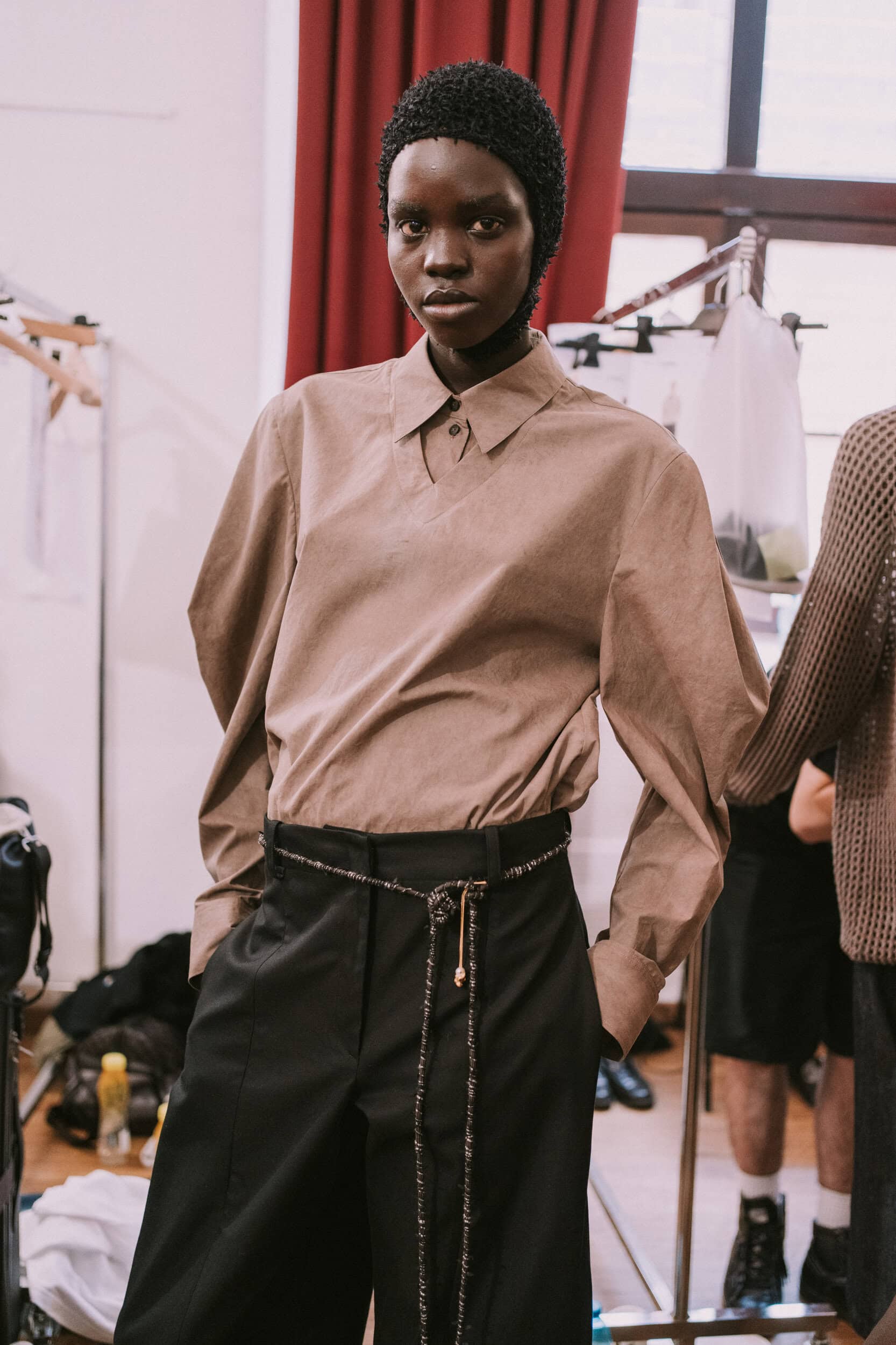 Qasimi Spring 2027 Men's Fashion Show Backstage