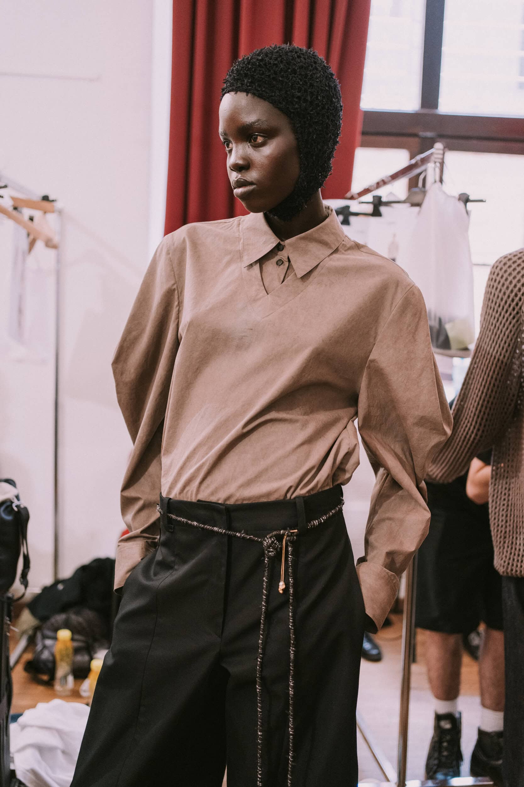 Qasimi Spring 2027 Men's Fashion Show Backstage