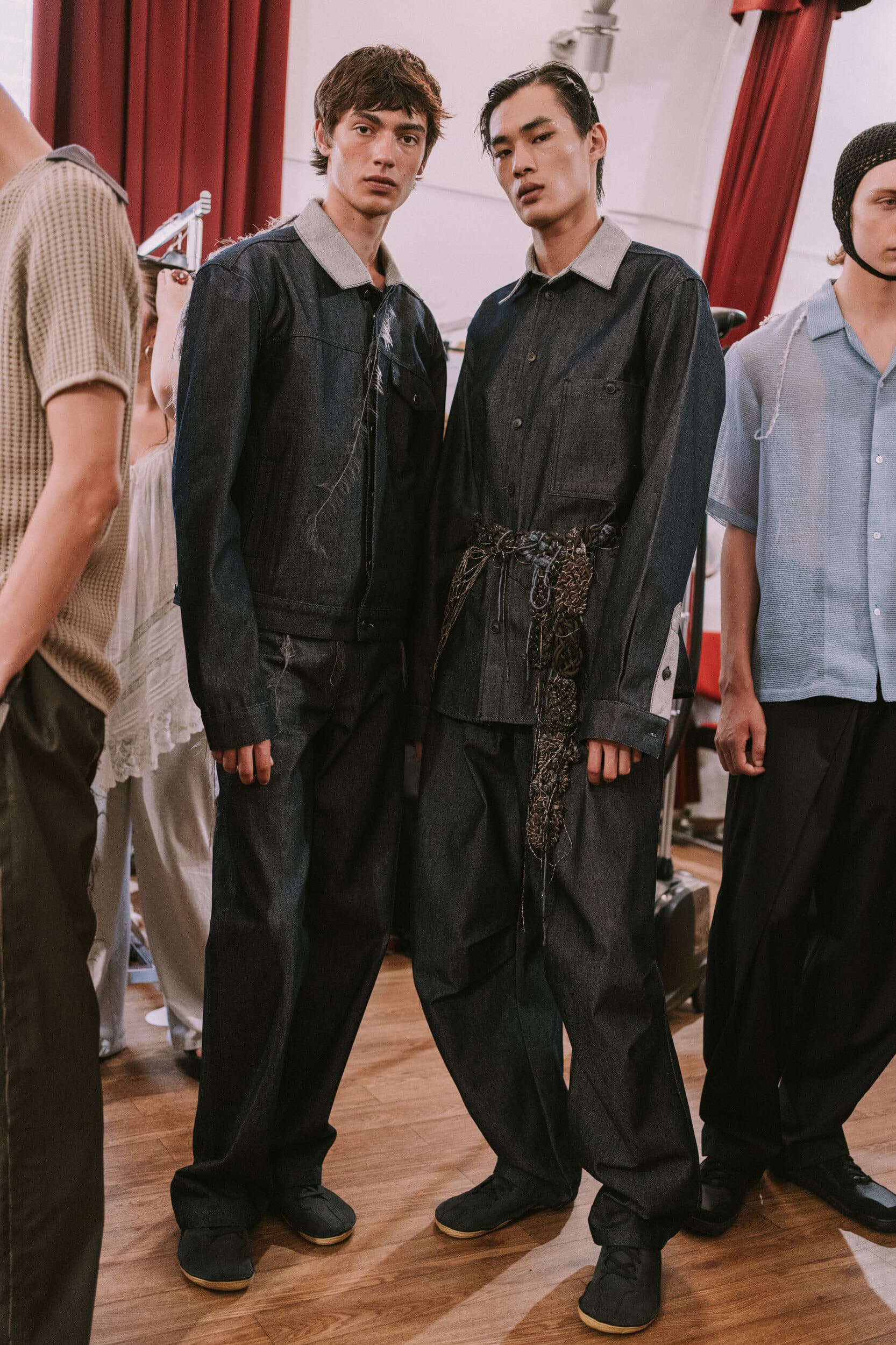 Qasimi Spring 2027 Men's Fashion Show Backstage
