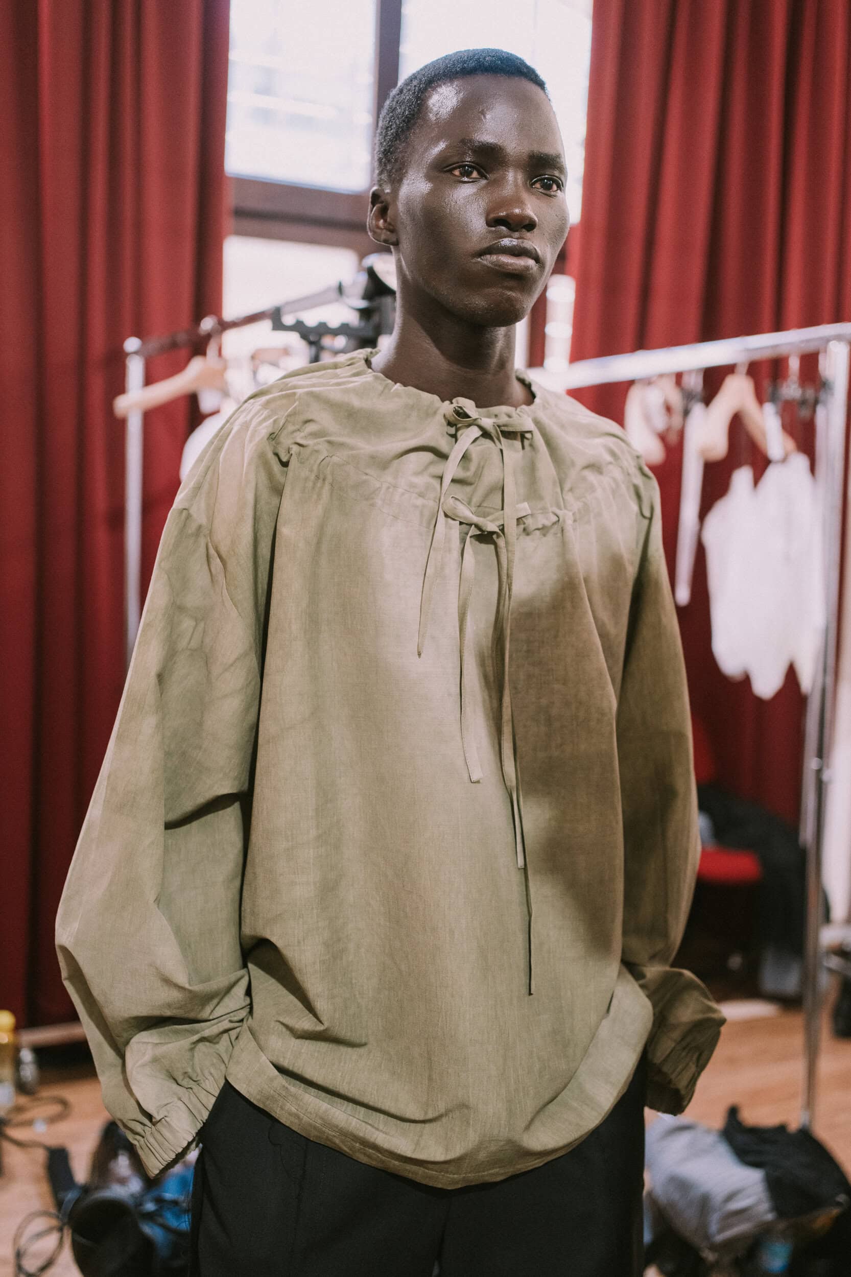 Qasimi Spring 2027 Men's Fashion Show Backstage
