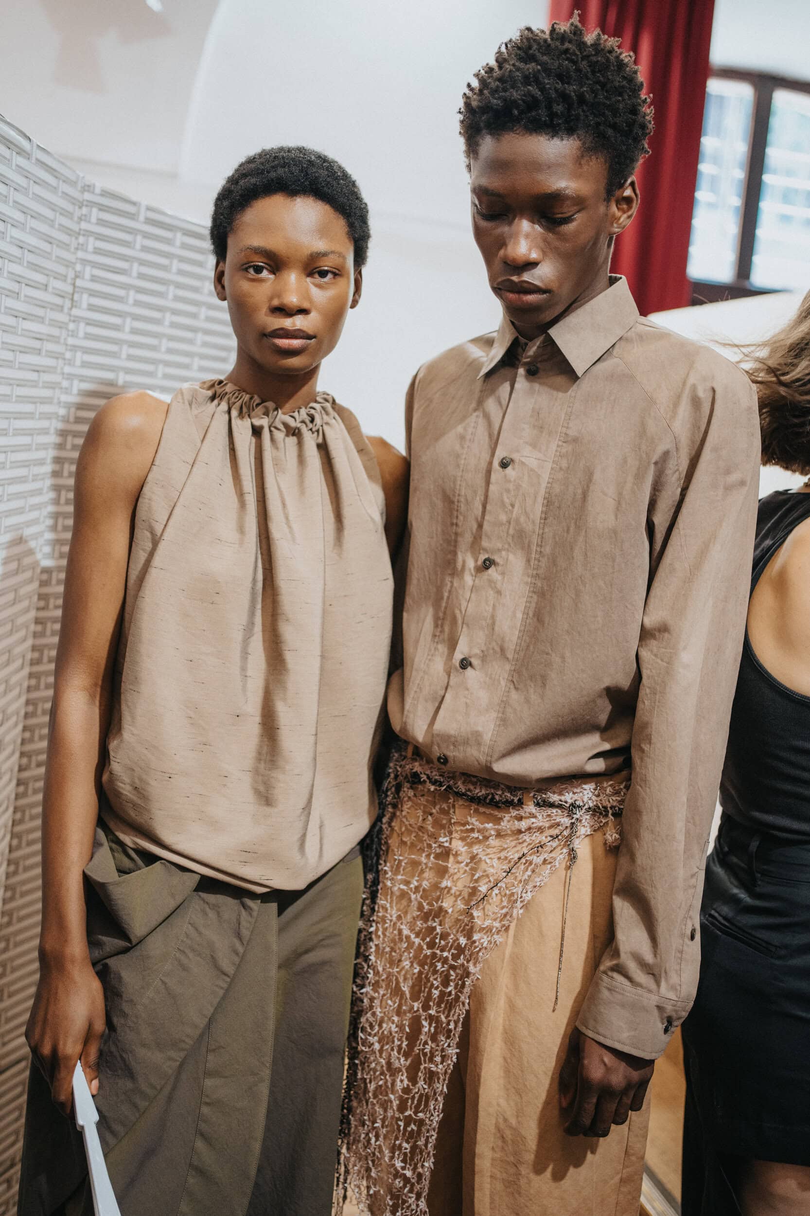 Qasimi Spring 2027 Men's Fashion Show Backstage