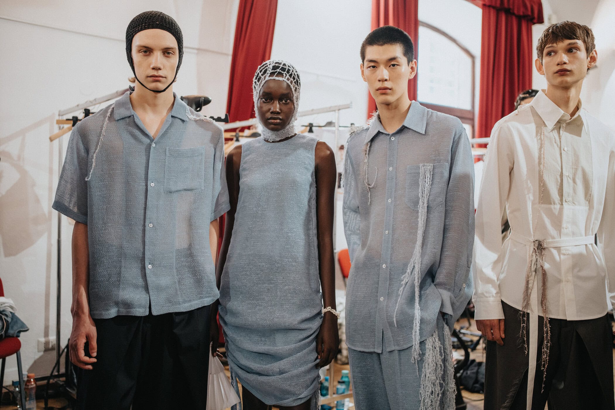 Qasimi Spring 2027 Men's Fashion Show Backstage