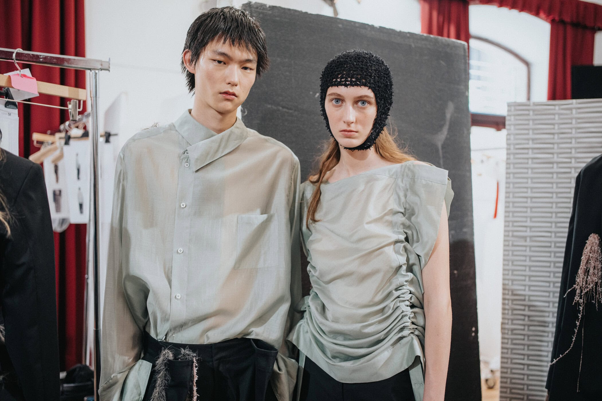 Qasimi Spring 2027 Men's Fashion Show Backstage