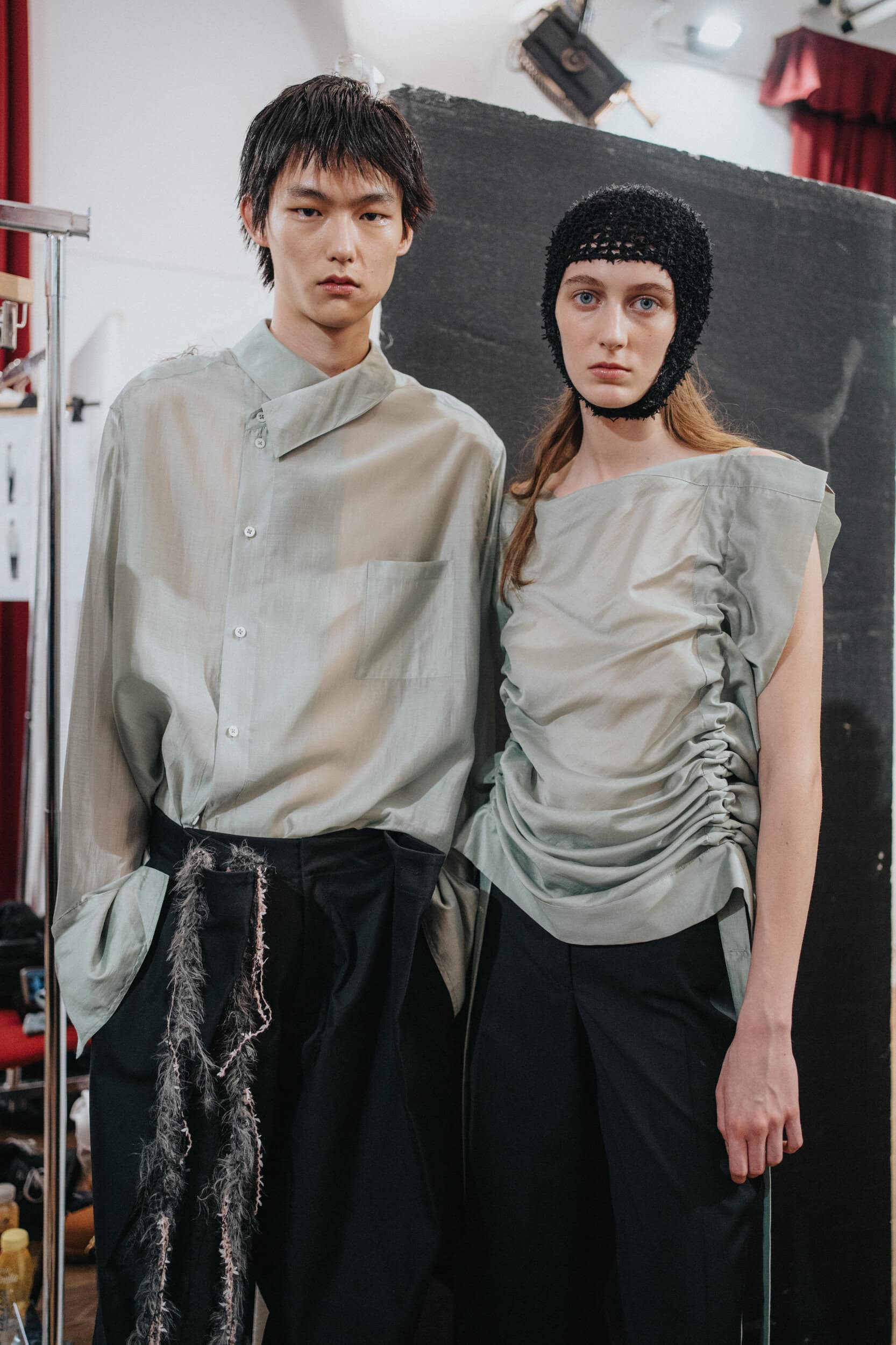 Qasimi Spring 2027 Men's Fashion Show Backstage