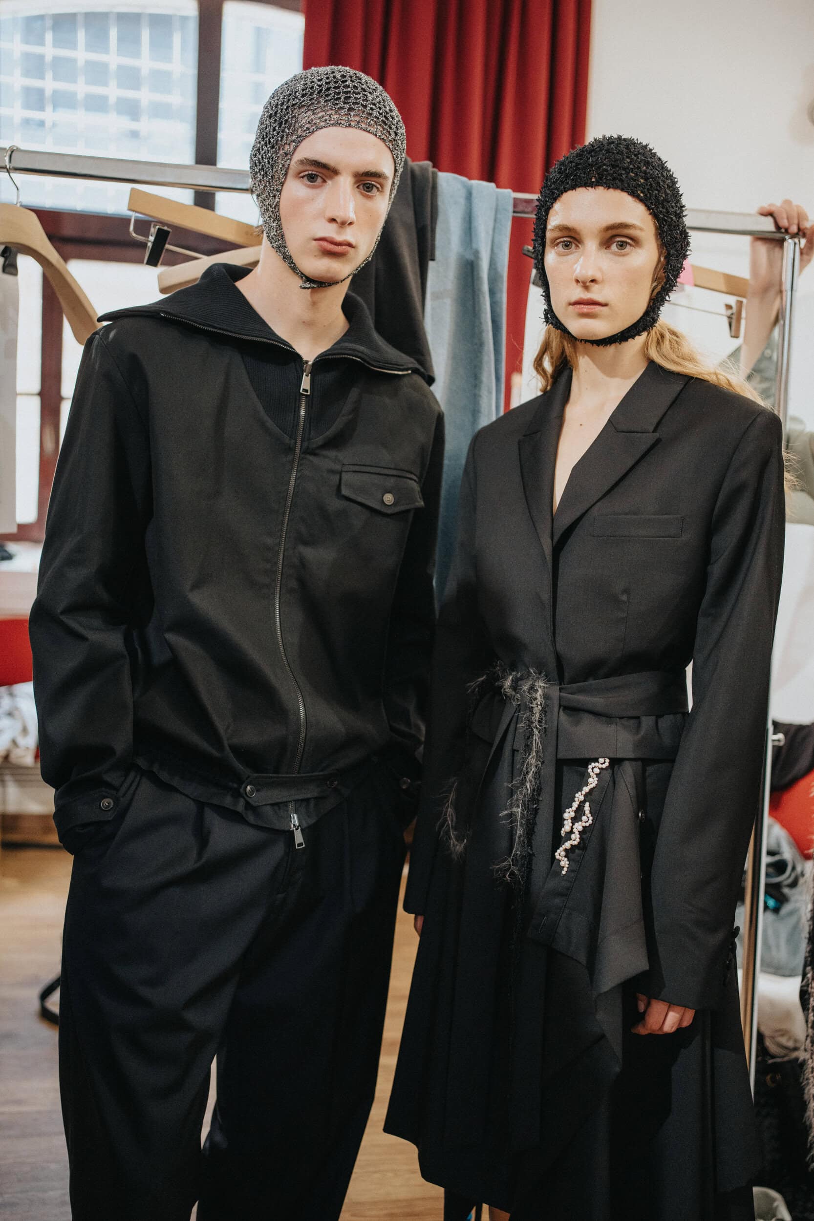 Qasimi Spring 2027 Men's Fashion Show Backstage
