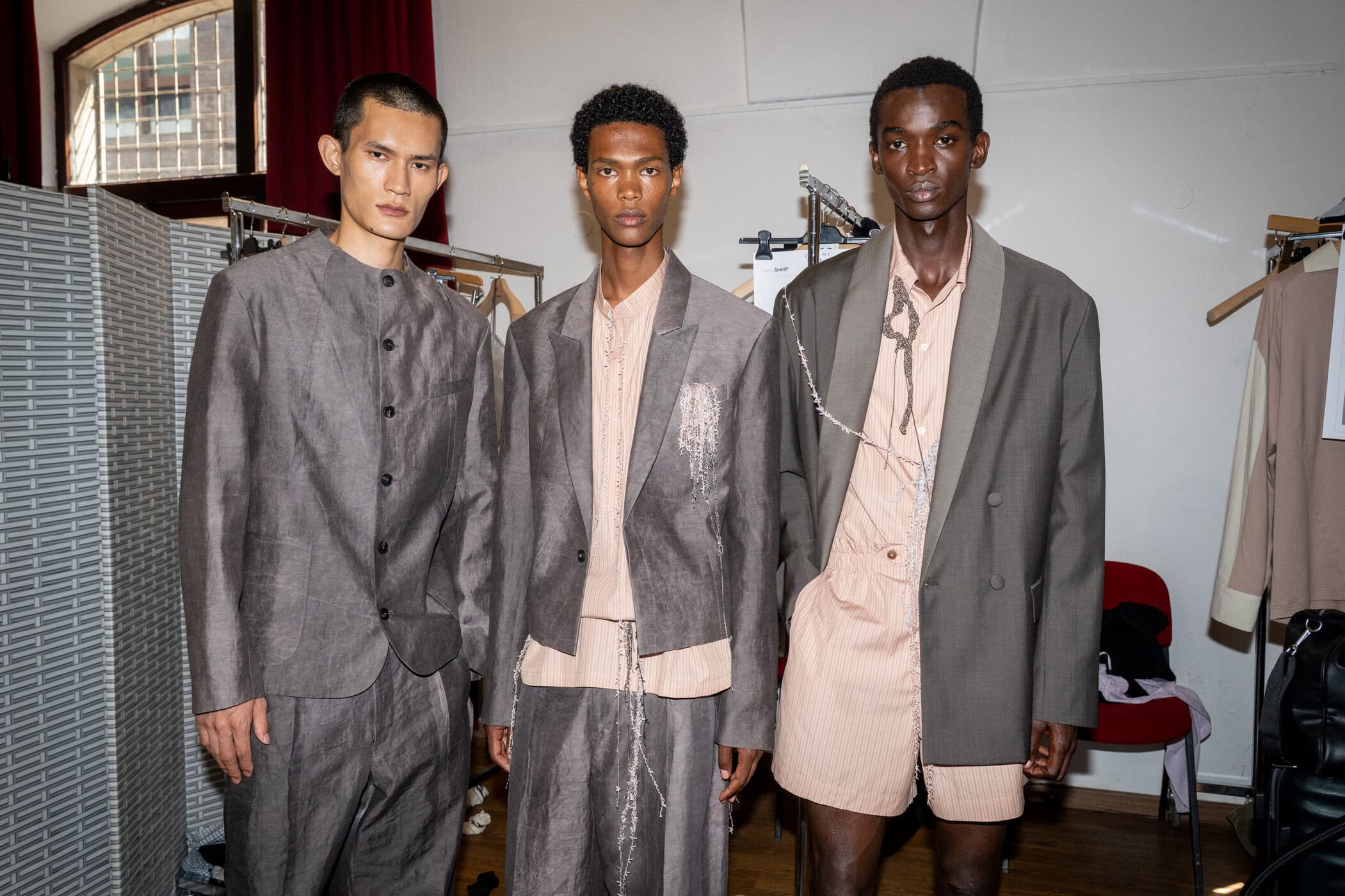 Qasimi Spring 2027 Men's Fashion Show Backstage