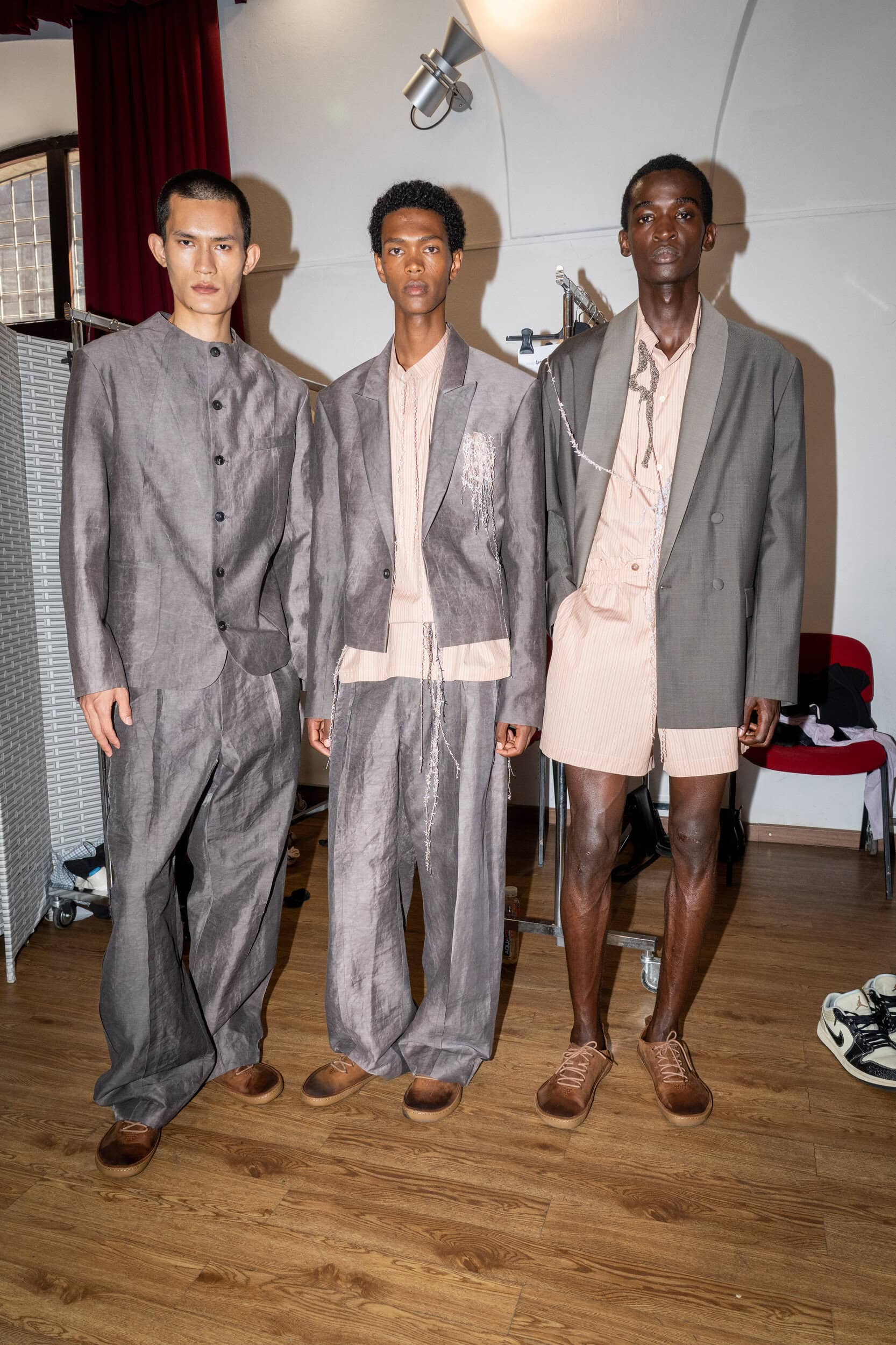 Qasimi Spring 2027 Men's Fashion Show Backstage