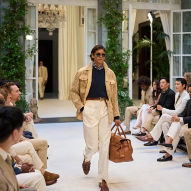 Ralph Lauren Spring 2027 Men's Fashion Show Atmosphere