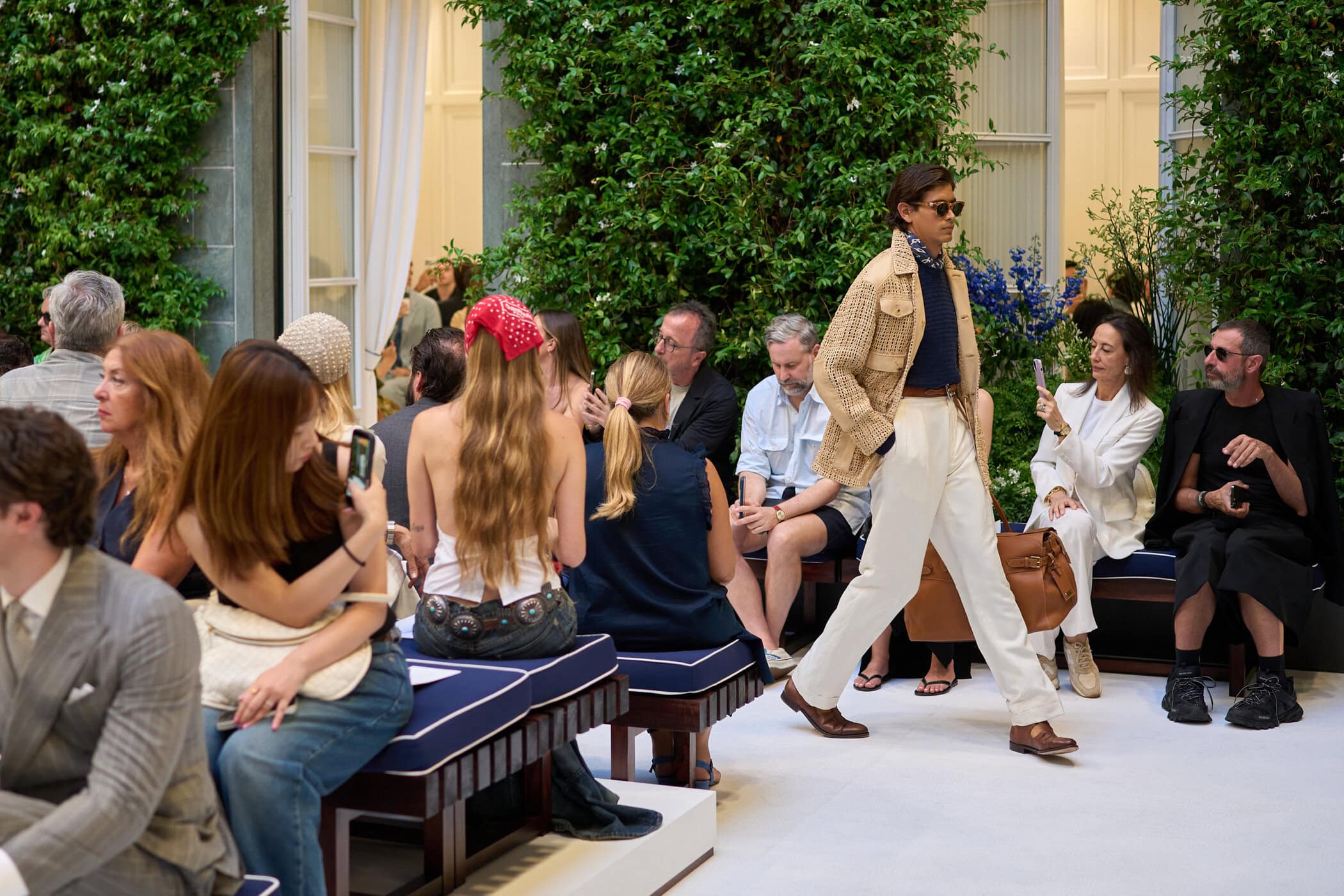 Ralph Lauren Spring 2027 Men's Fashion Show Atmosphere
