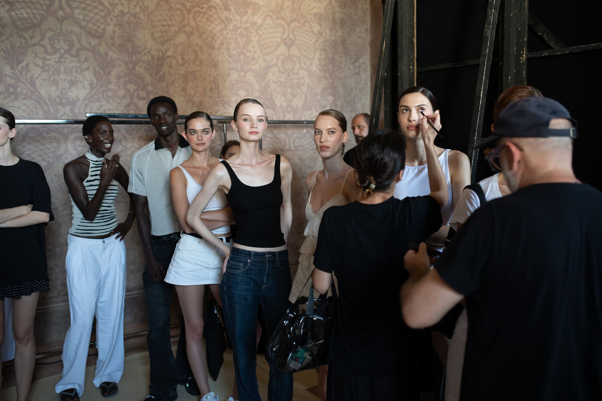 Rowen Rose Spring 2027 Men's Fashion Show Backstage