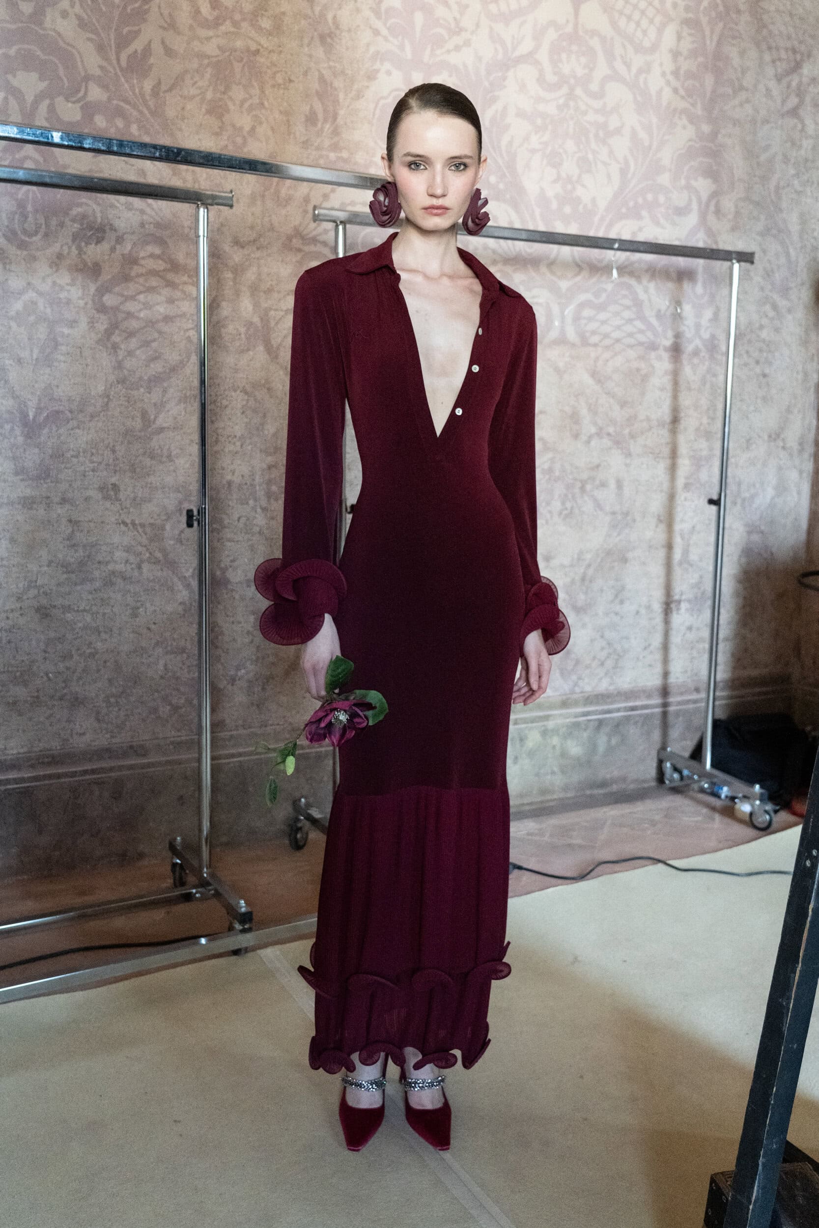 Rowen Rose Spring 2027 Men's Fashion Show Backstage