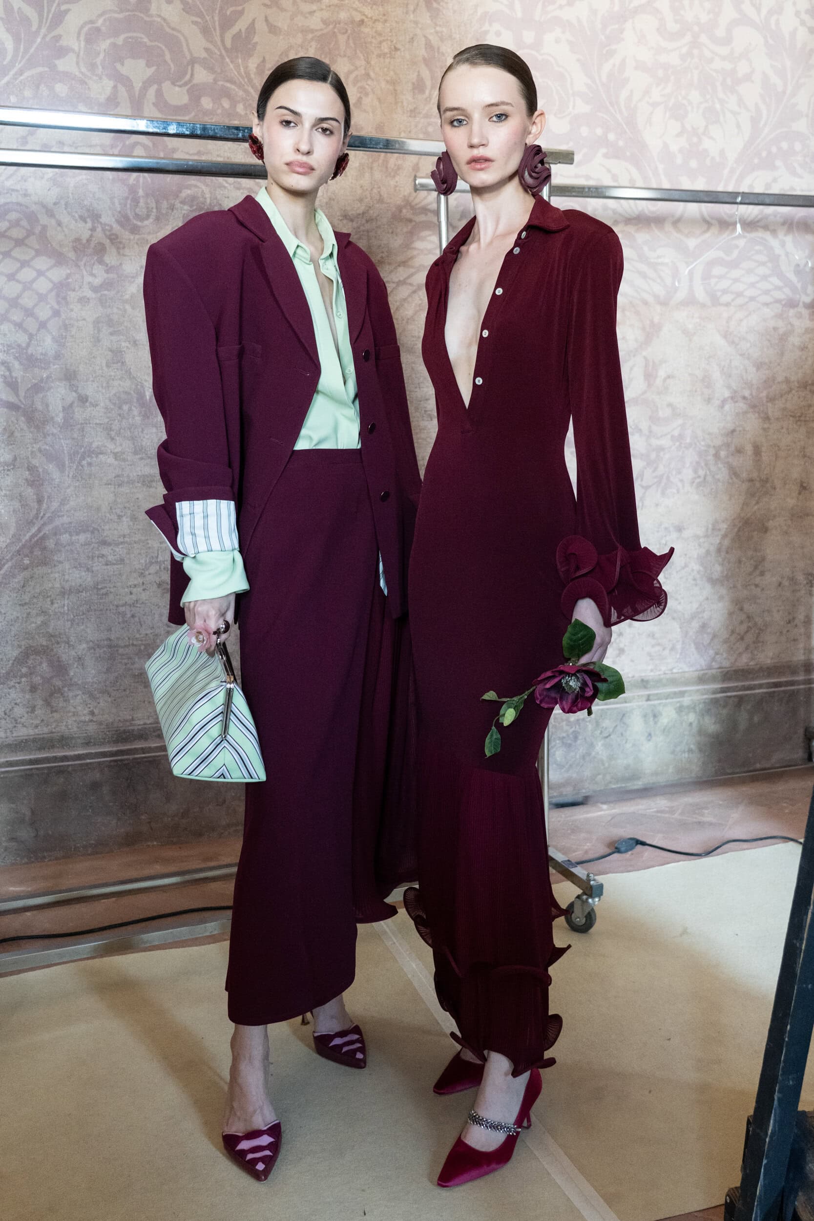 Rowen Rose Spring 2027 Men's Fashion Show Backstage