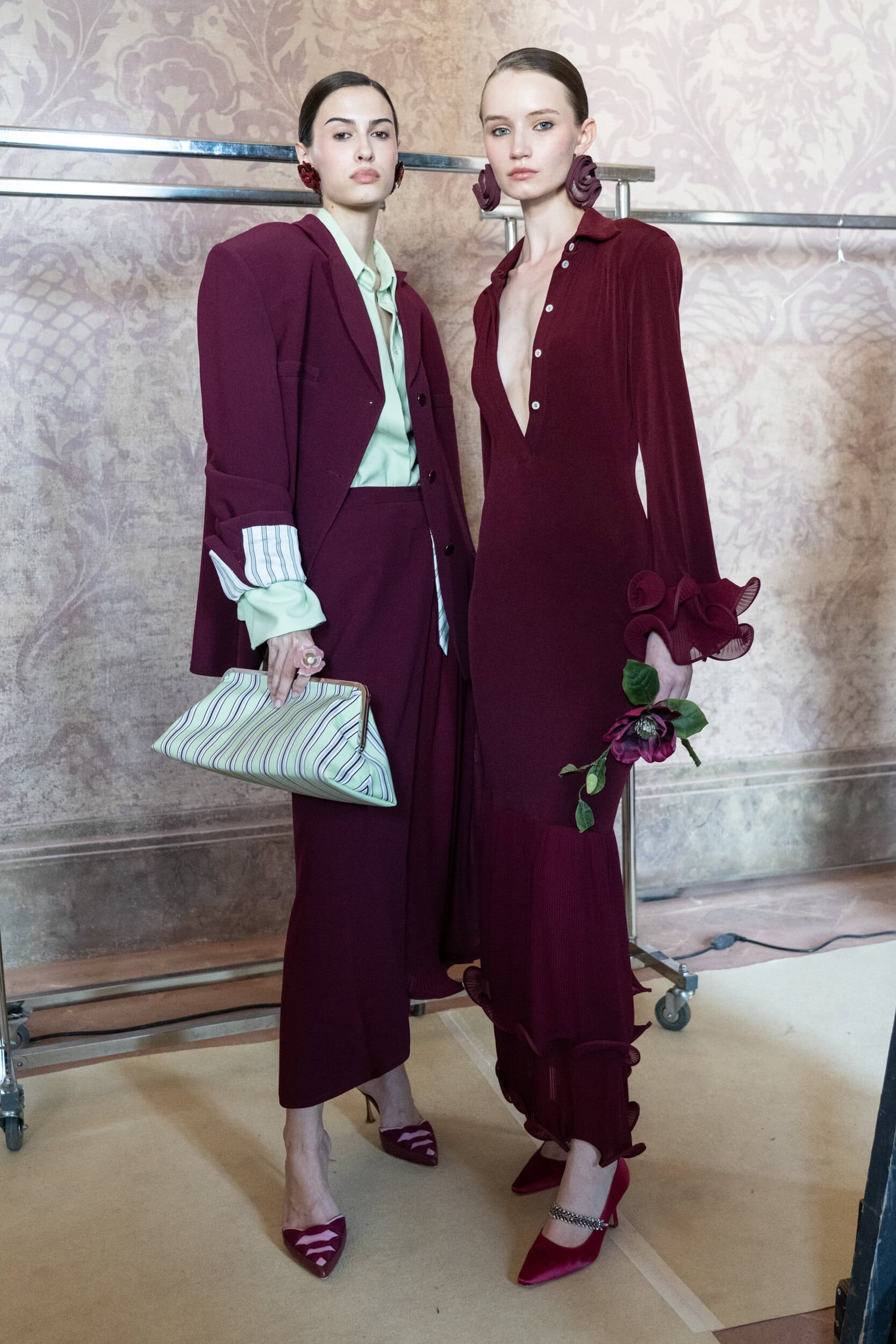 Rowen Rose Spring 2027 Men's Fashion Show Backstage