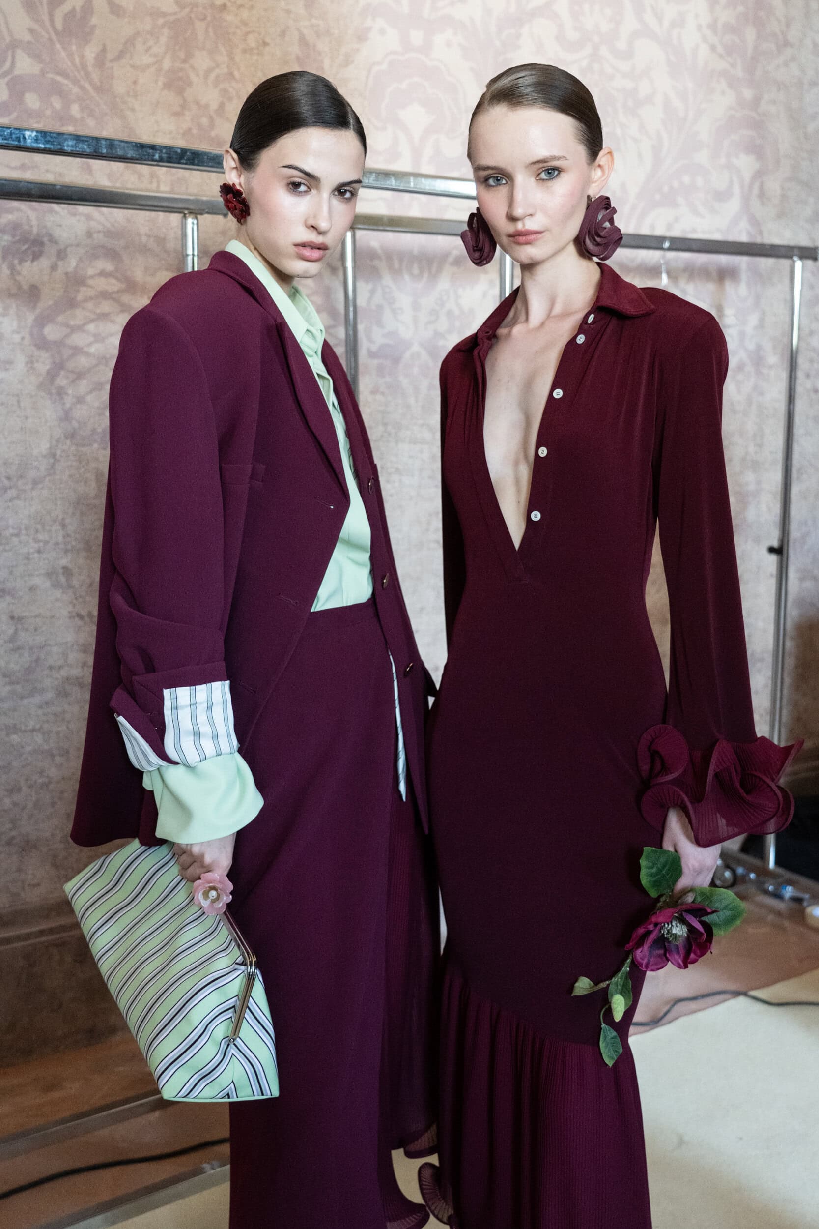 Rowen Rose Spring 2027 Men's Fashion Show Backstage