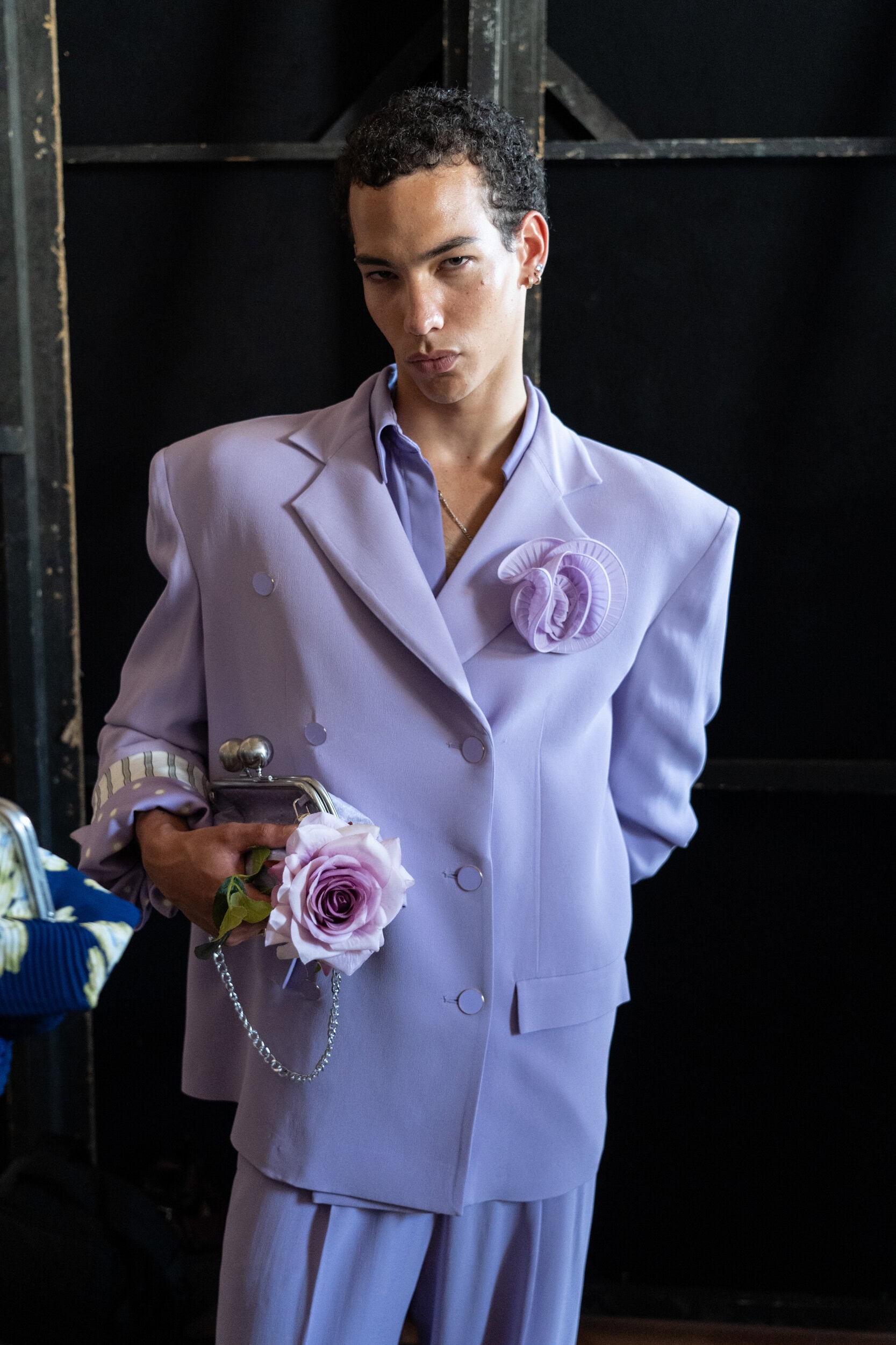 Rowen Rose Spring 2027 Men's Fashion Show Backstage