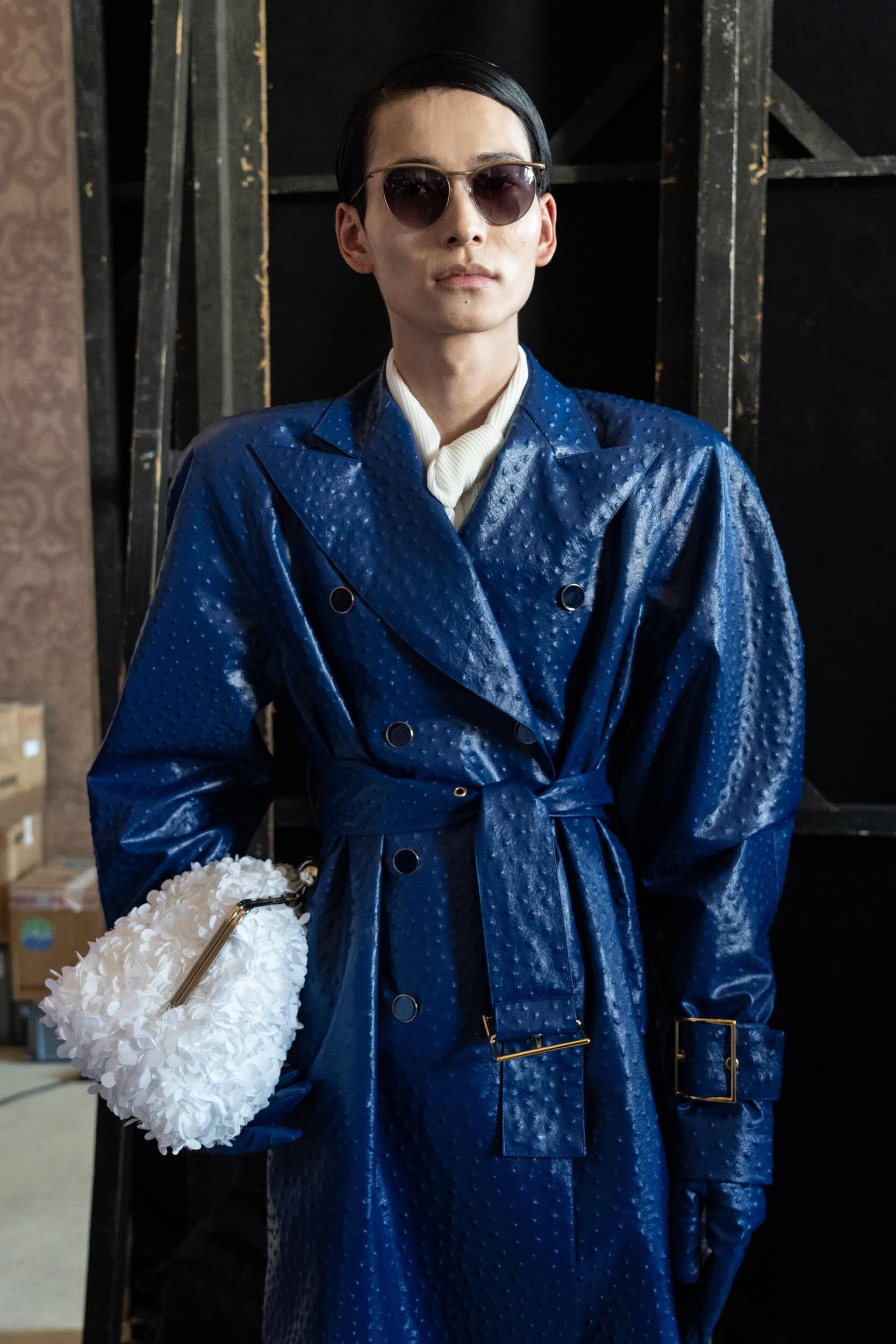 Rowen Rose Spring 2027 Men's Fashion Show Backstage