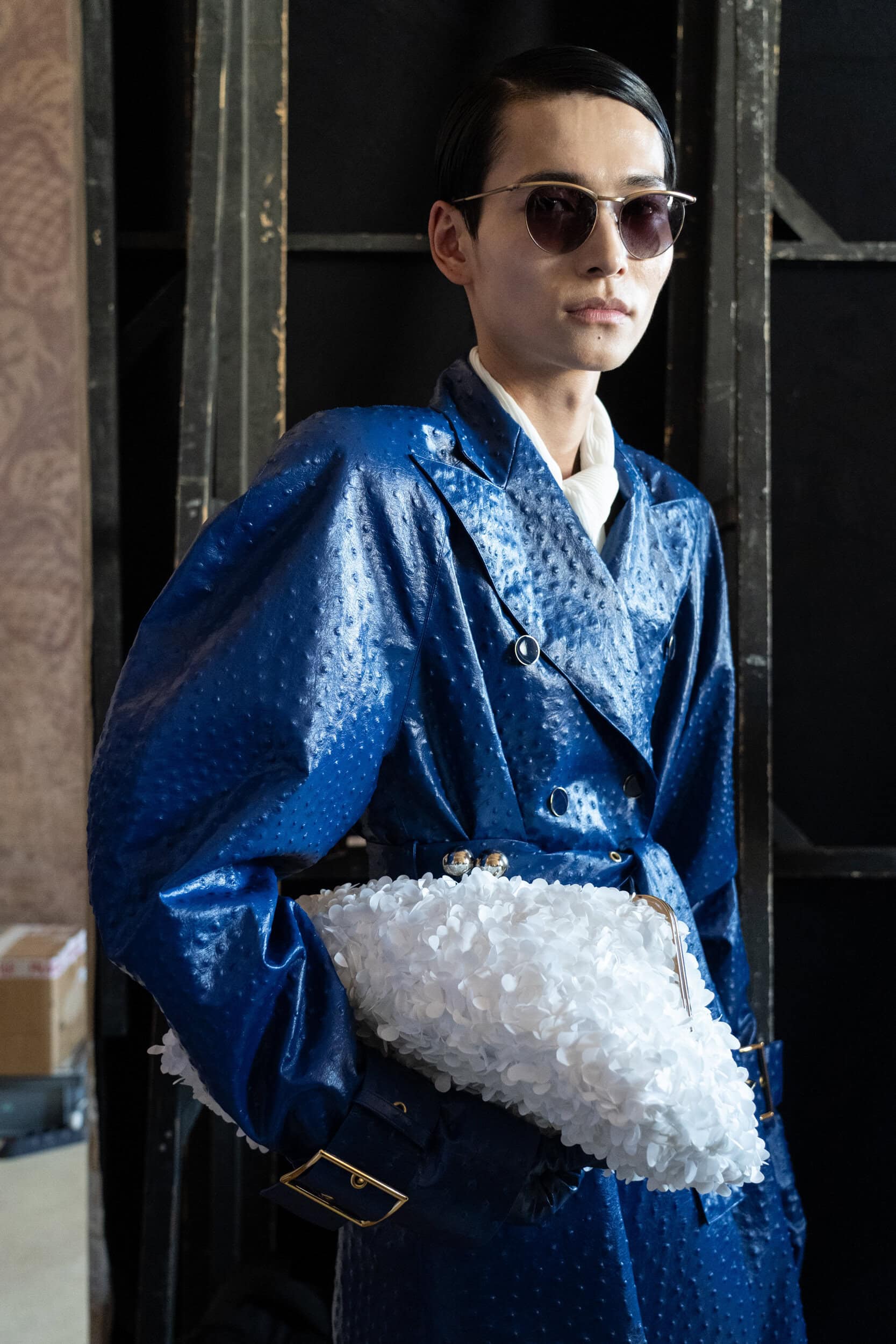 Rowen Rose Spring 2027 Men's Fashion Show Backstage