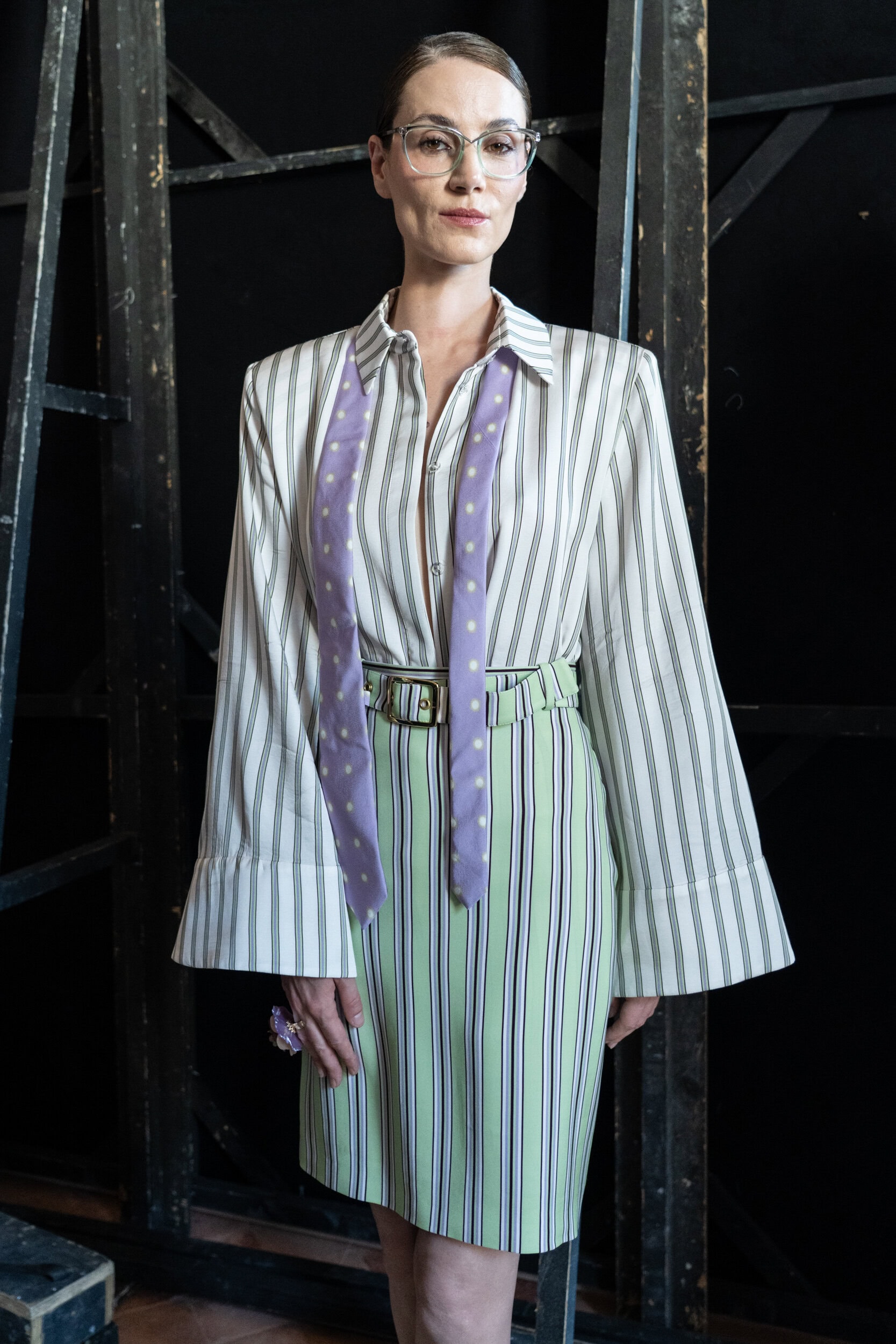 Rowen Rose Spring 2027 Men's Fashion Show Backstage