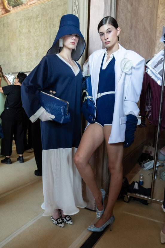 Rowen Rose Spring 2027 Men's Fashion Show Backstage