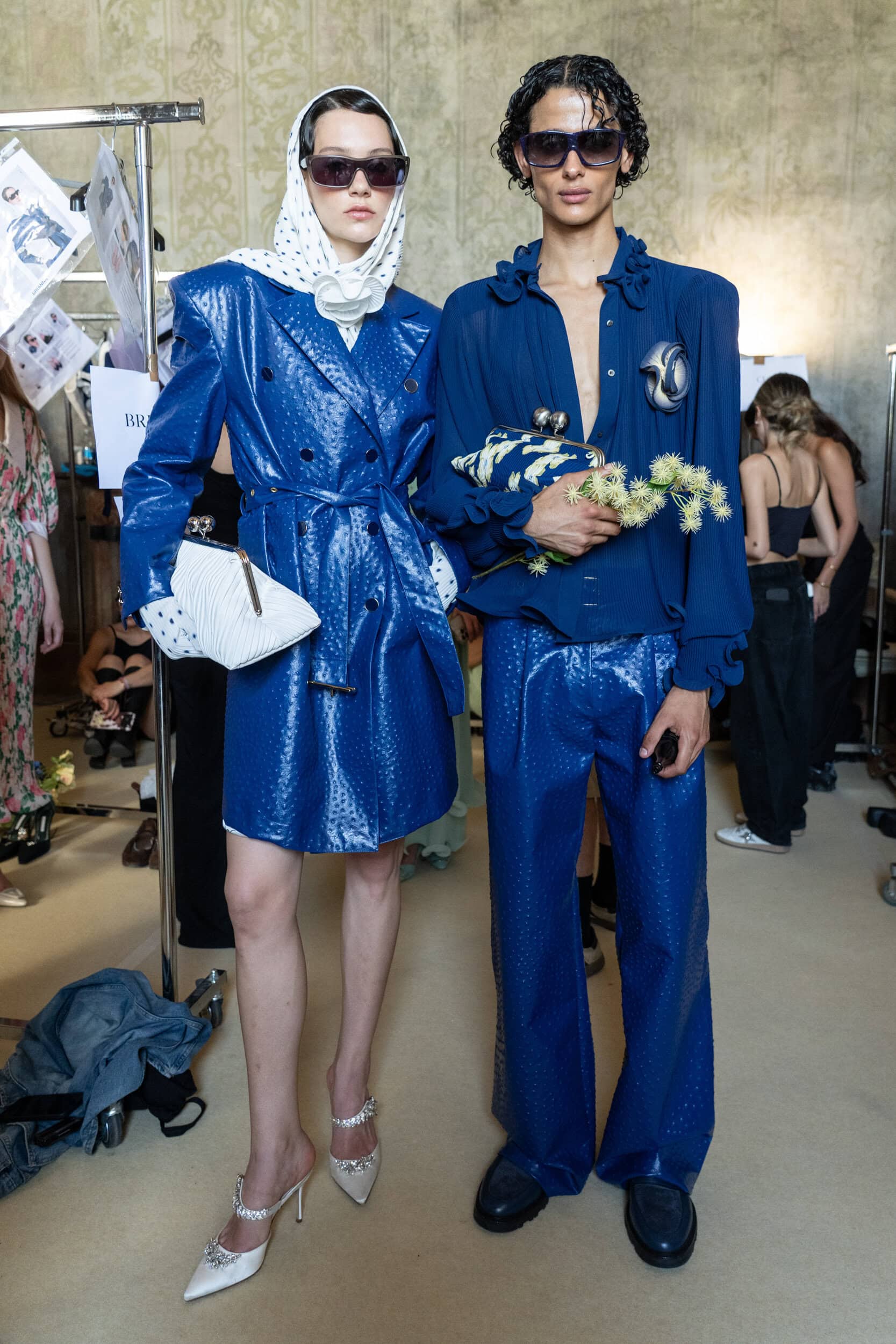 Rowen Rose Spring 2027 Men's Fashion Show Backstage