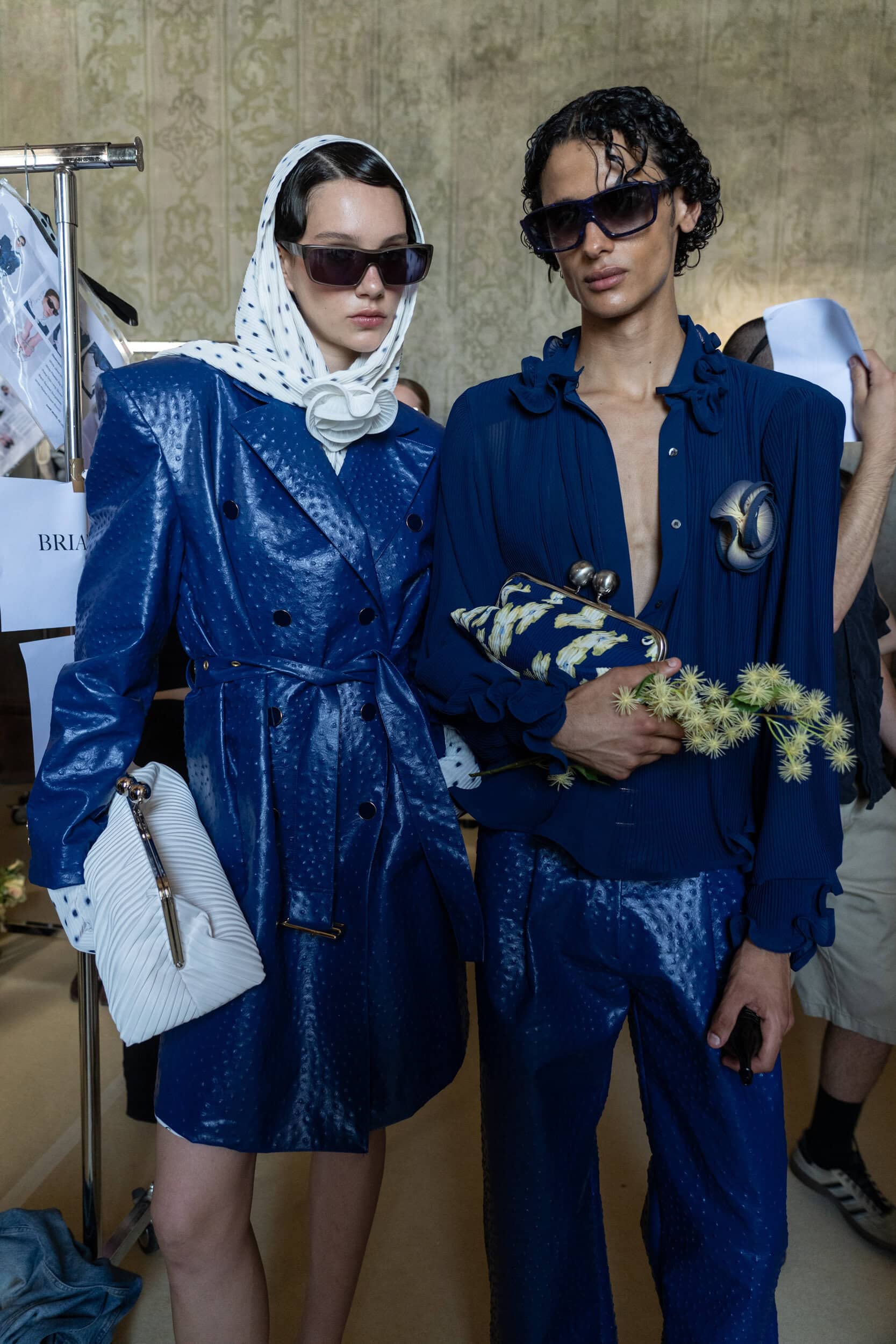 Rowen Rose Spring 2027 Men's Fashion Show Backstage