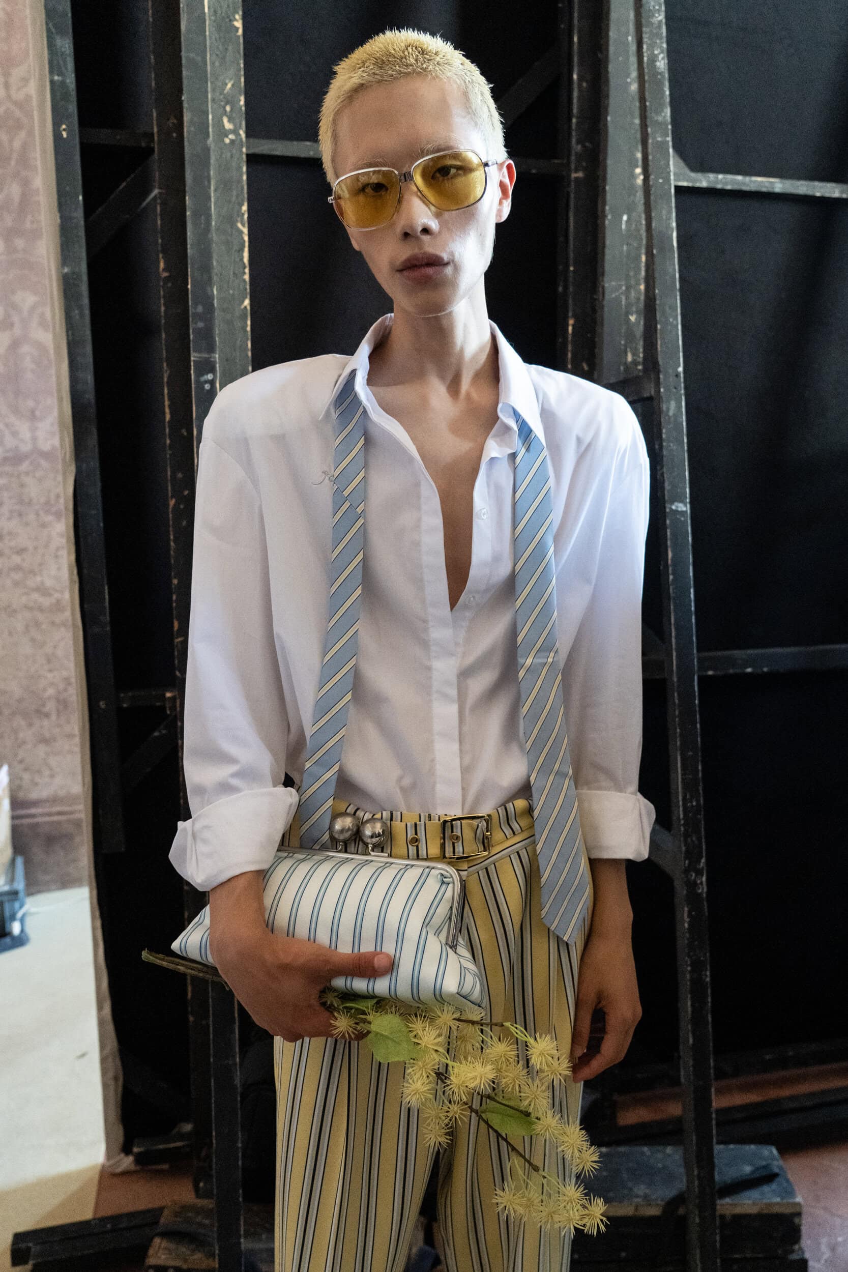 Rowen Rose Spring 2027 Men's Fashion Show Backstage