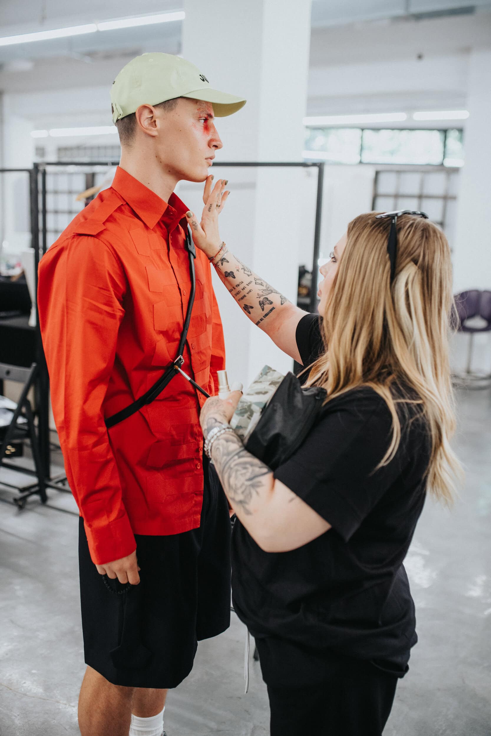 Sagaboi Spring 2027 Men's Fashion Show Backstage