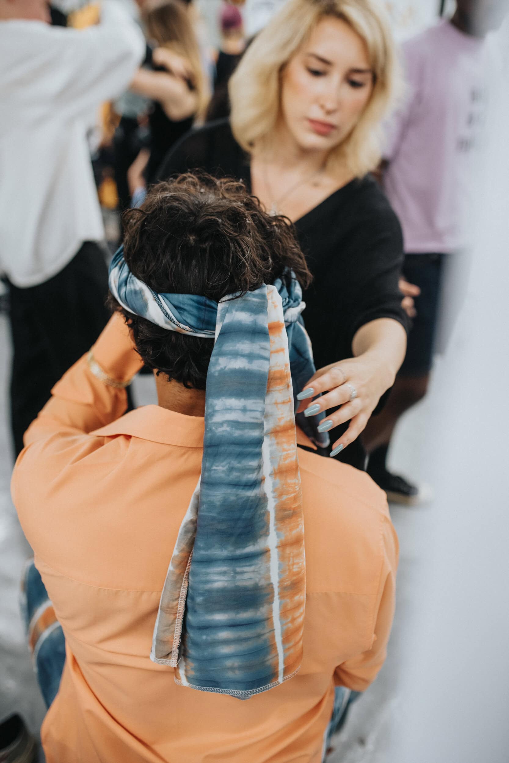 Sagaboi Spring 2027 Men's Fashion Show Backstage