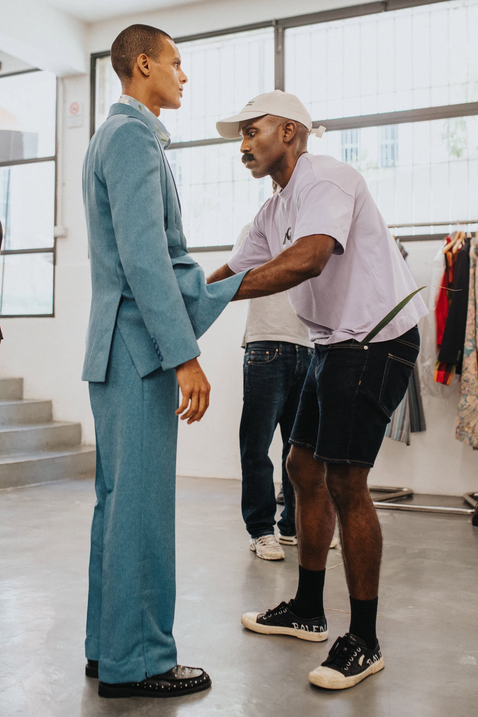 Sagaboi Spring 2027 Men's Fashion Show Backstage