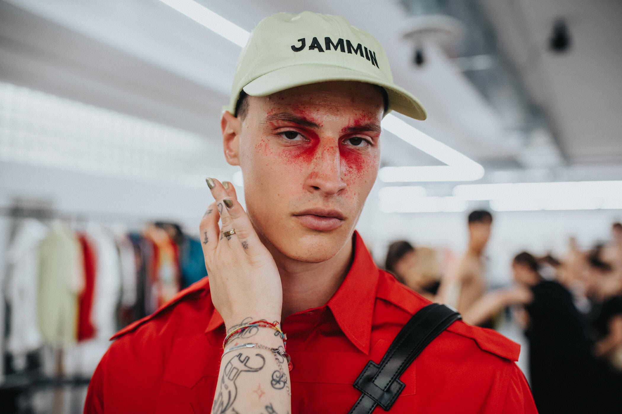 Sagaboi Spring 2027 Men's Fashion Show Backstage
