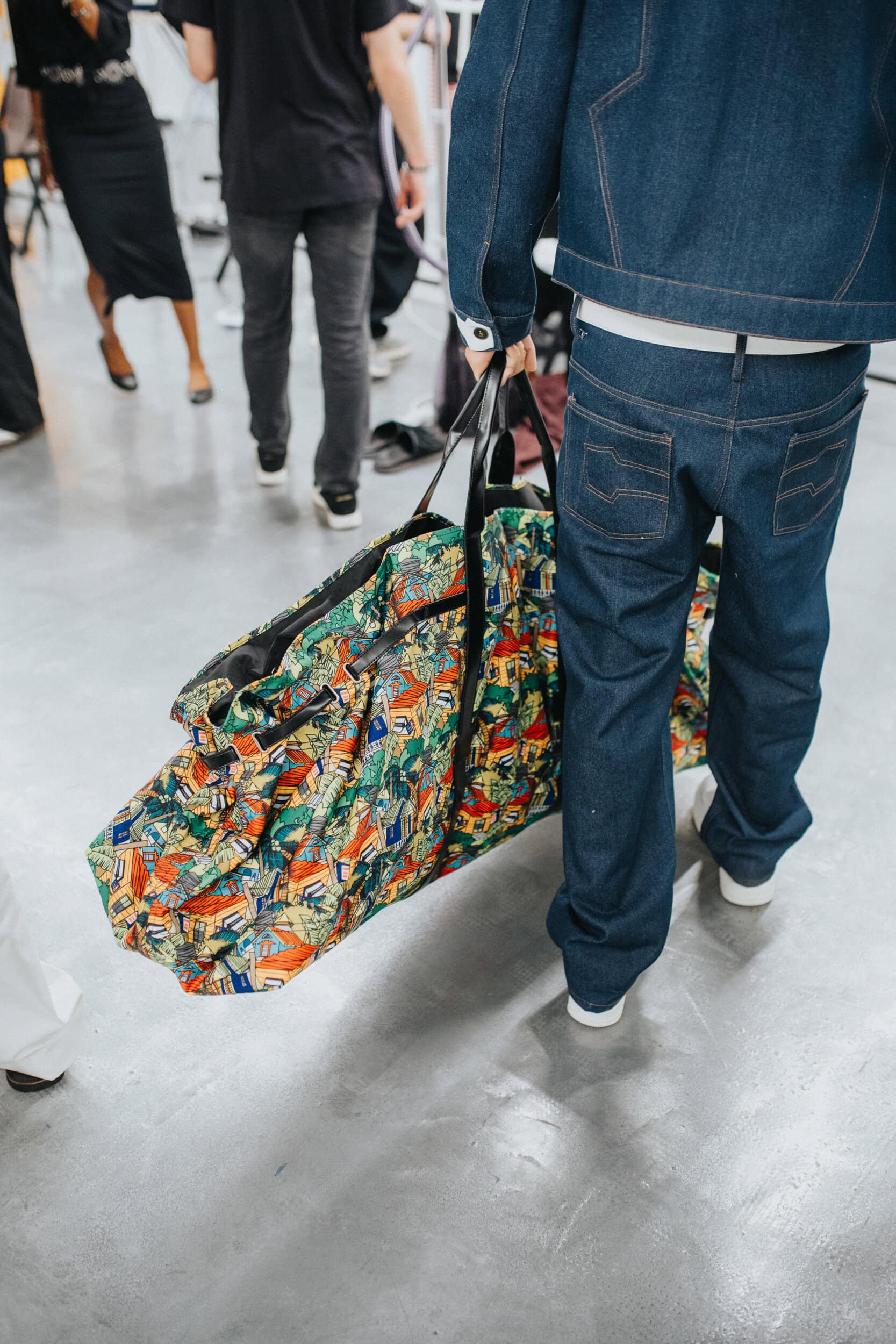 Sagaboi Spring 2027 Men's Fashion Show Backstage