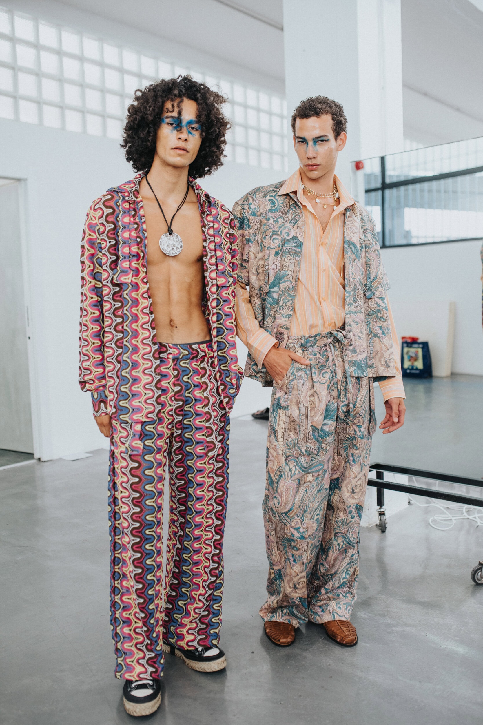Sagaboi Spring 2027 Men's Fashion Show Backstage