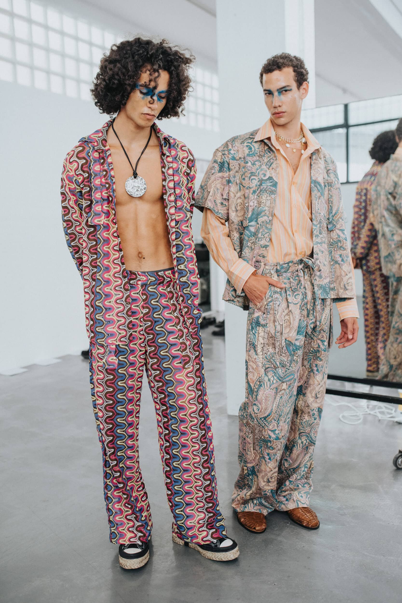 Sagaboi Spring 2027 Men's Fashion Show Backstage
